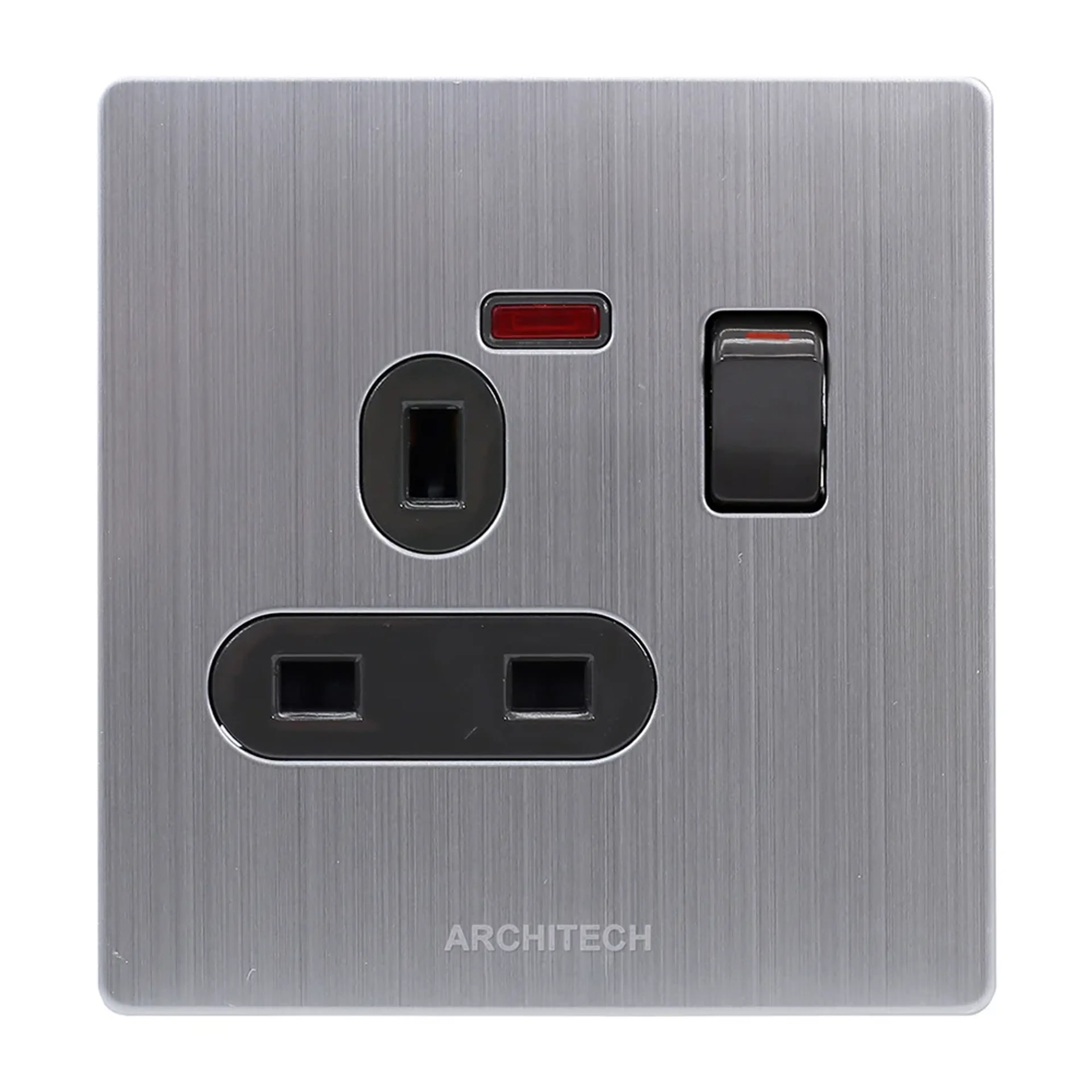 ARCHITECH A69 VENUS Stop Kontak BS 13A + Saklar & Indikator Neon