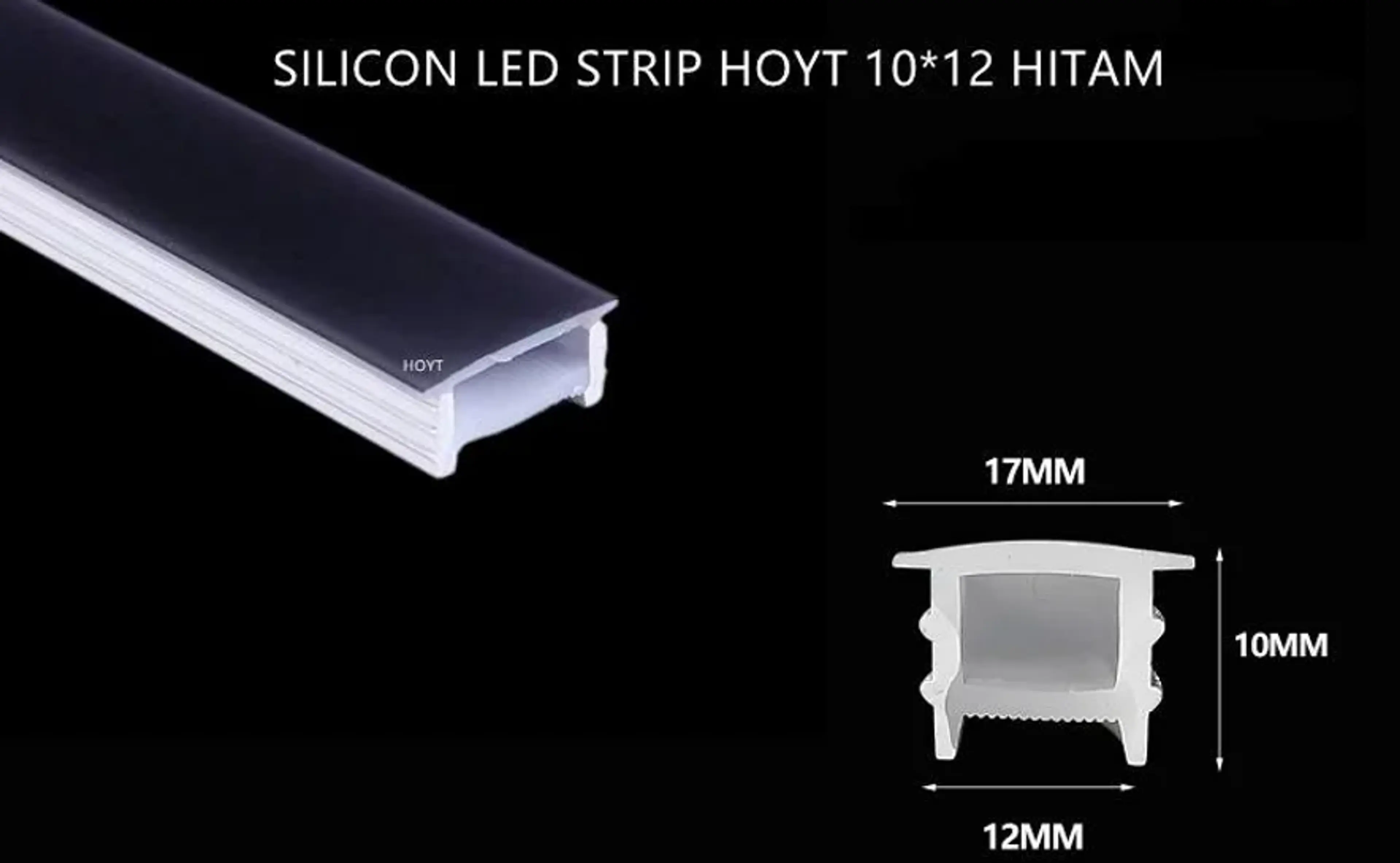 SILICON LED STRIP HOYT 10*10 10*12 10*15