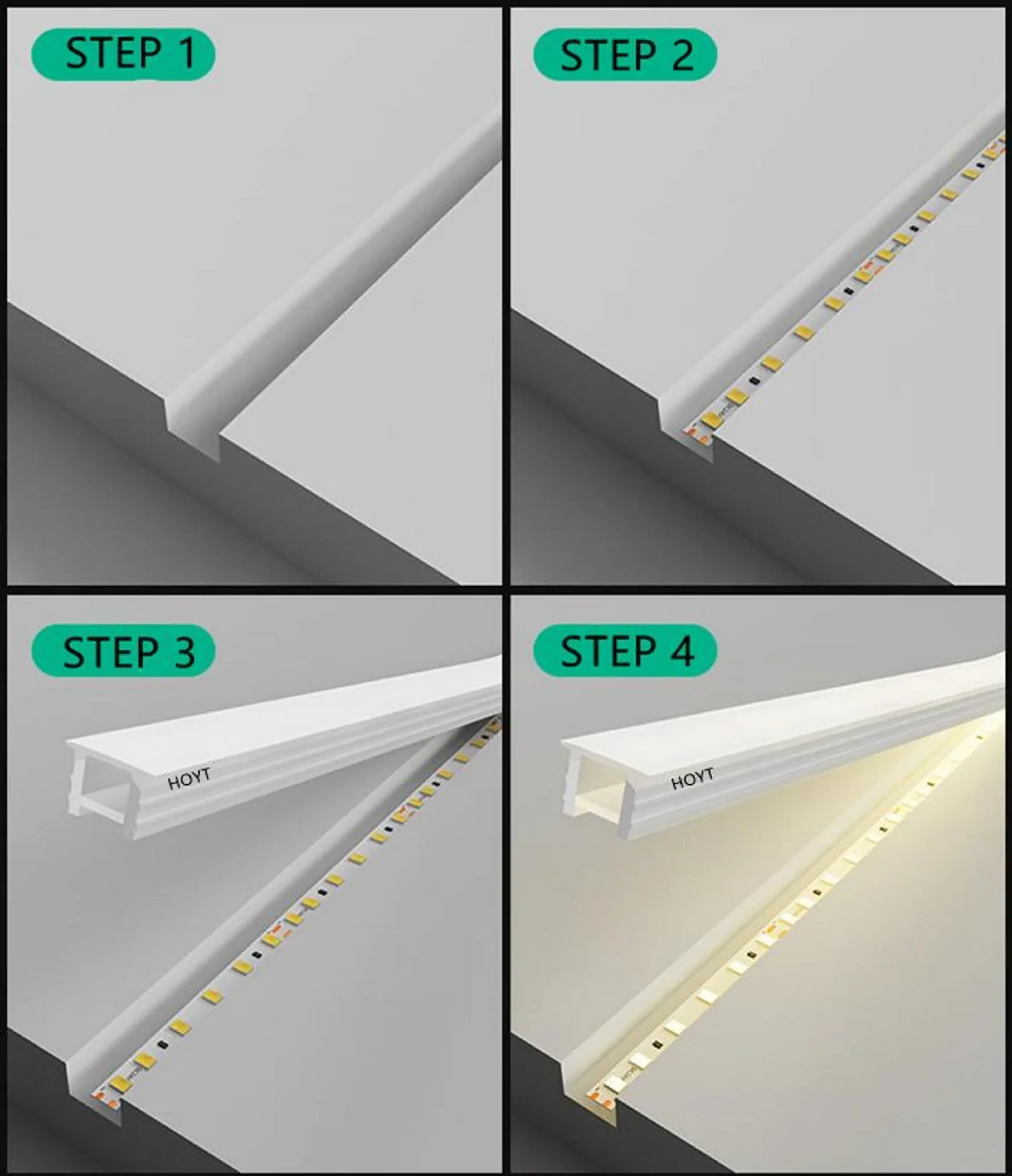SILICON LED STRIP HOYT 10*10 10*12 10*15 - Image 2