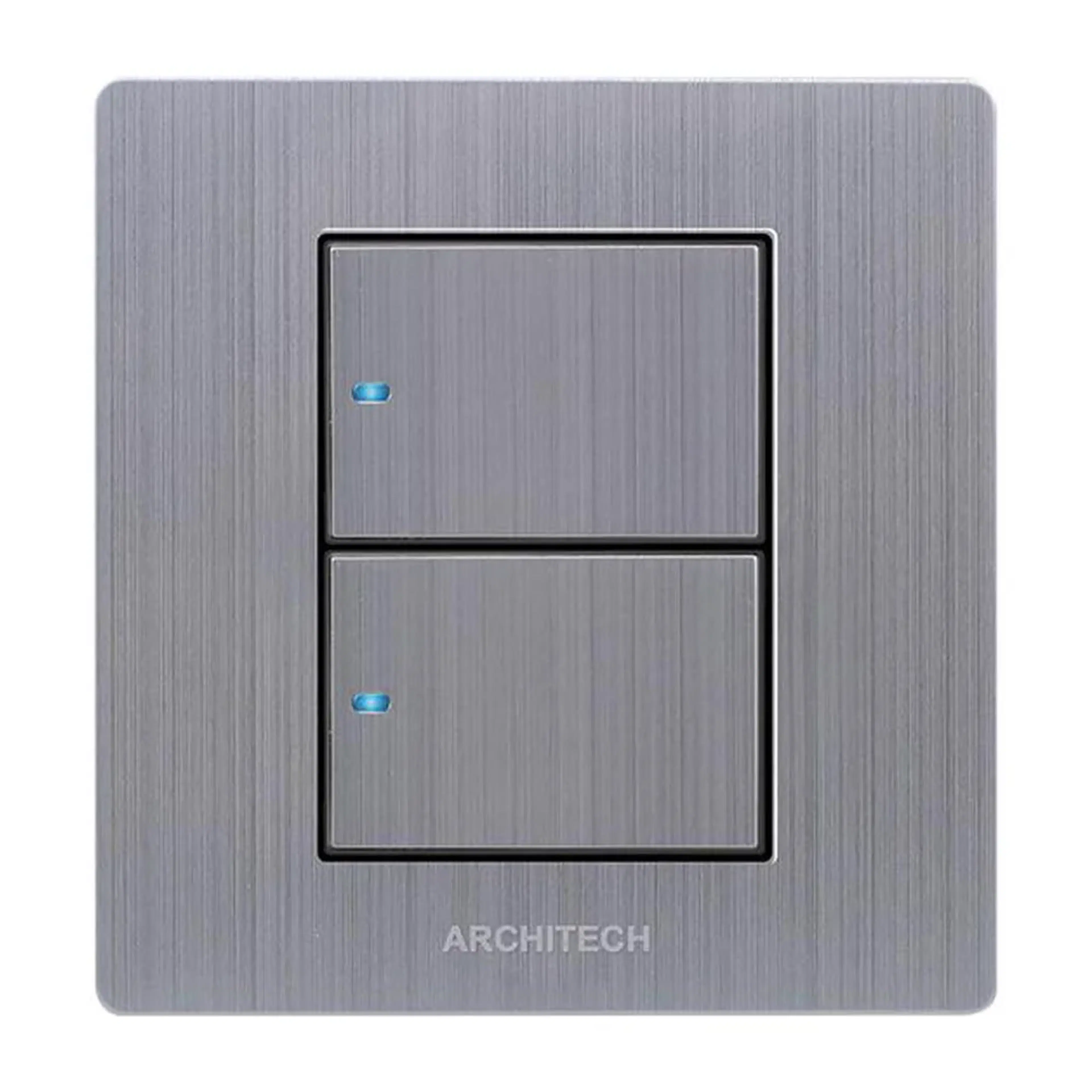 ARCHITECH A69 VENUS Saklar 2 Gang Rata + Indikator LED