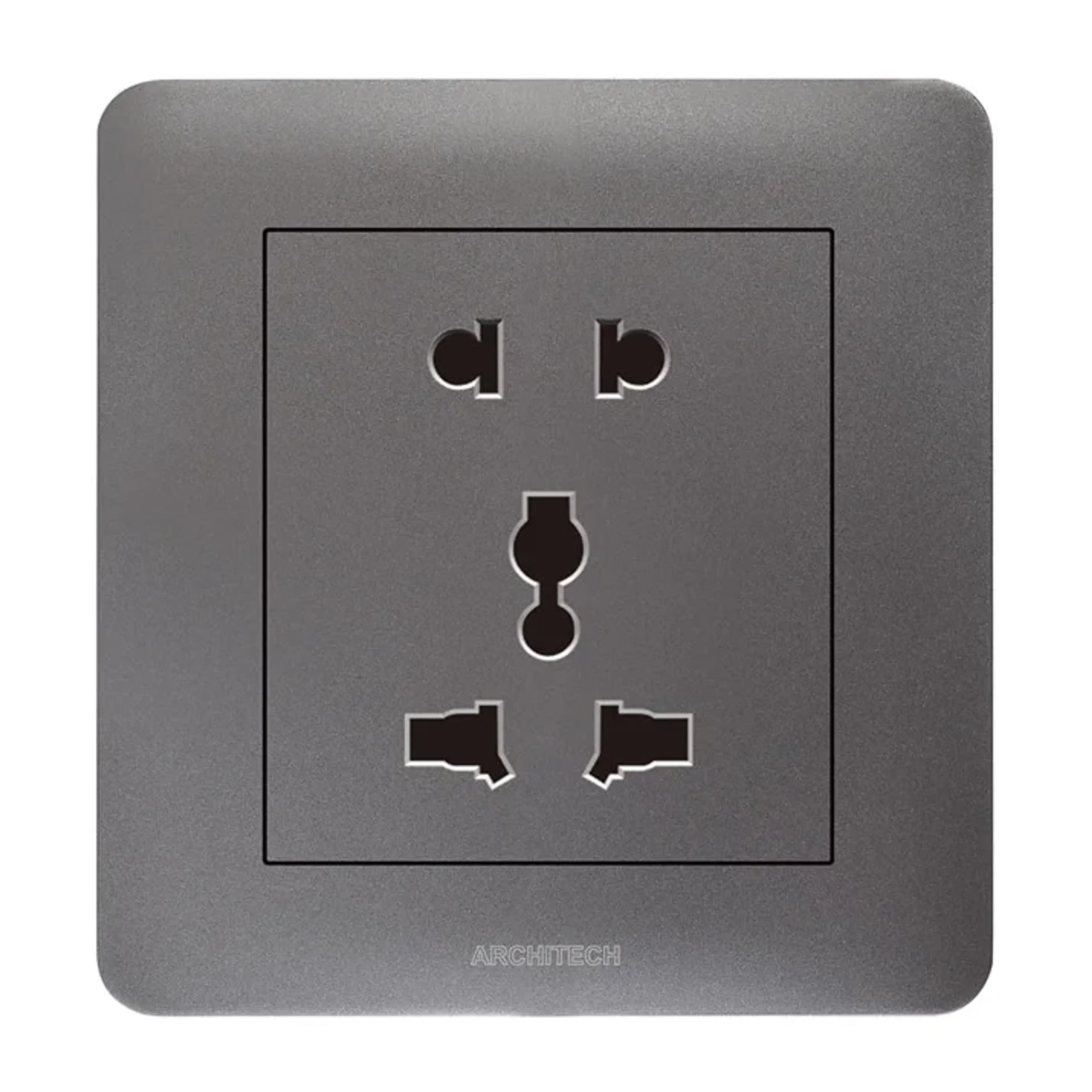 ARCHITECH A63 INFINITY Stop Kontak Universal 2 Pin & 3 Pin 16A - Image 4