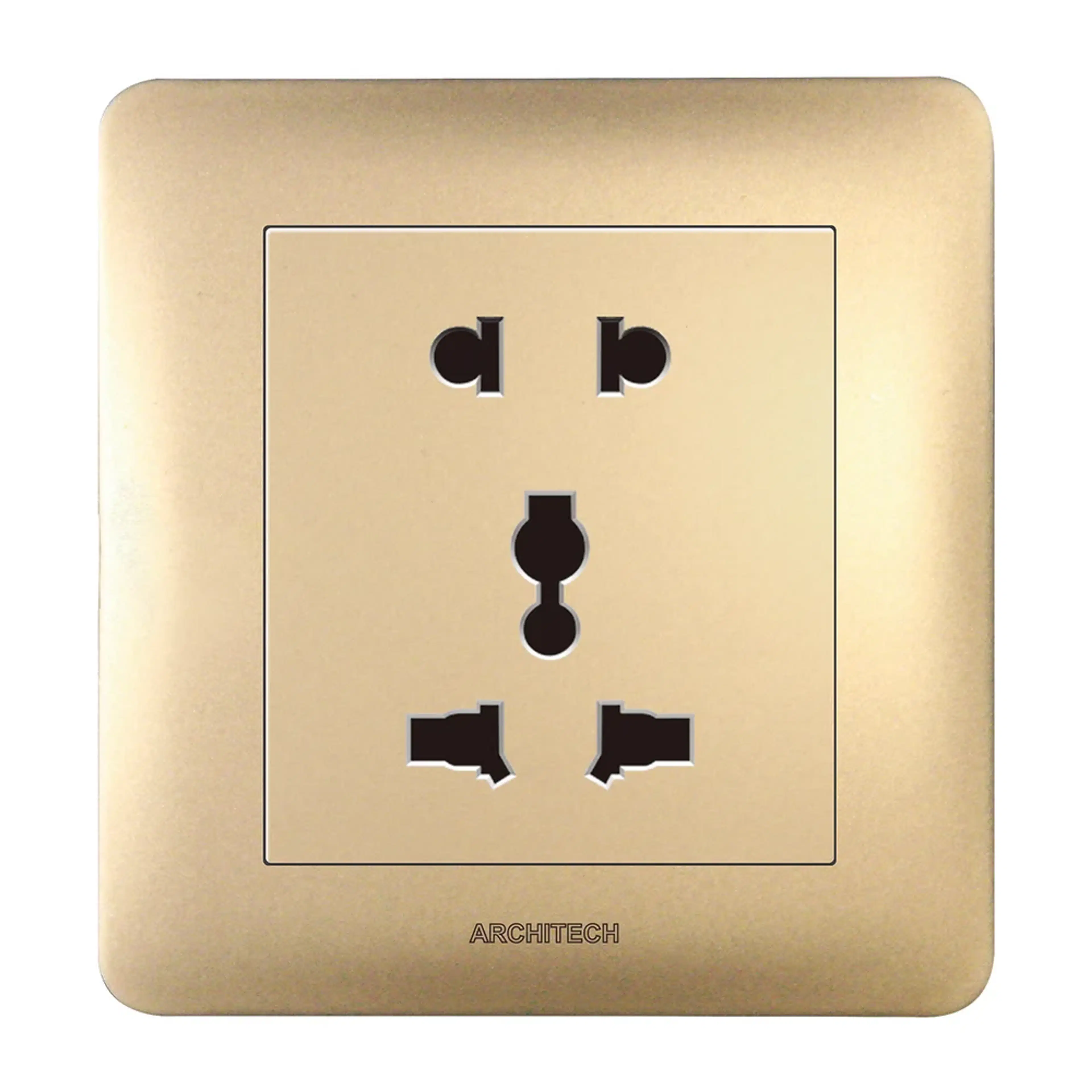 ARCHITECH A63 INFINITY Stop Kontak Universal 2 Pin & 3 Pin 16A - Image 3