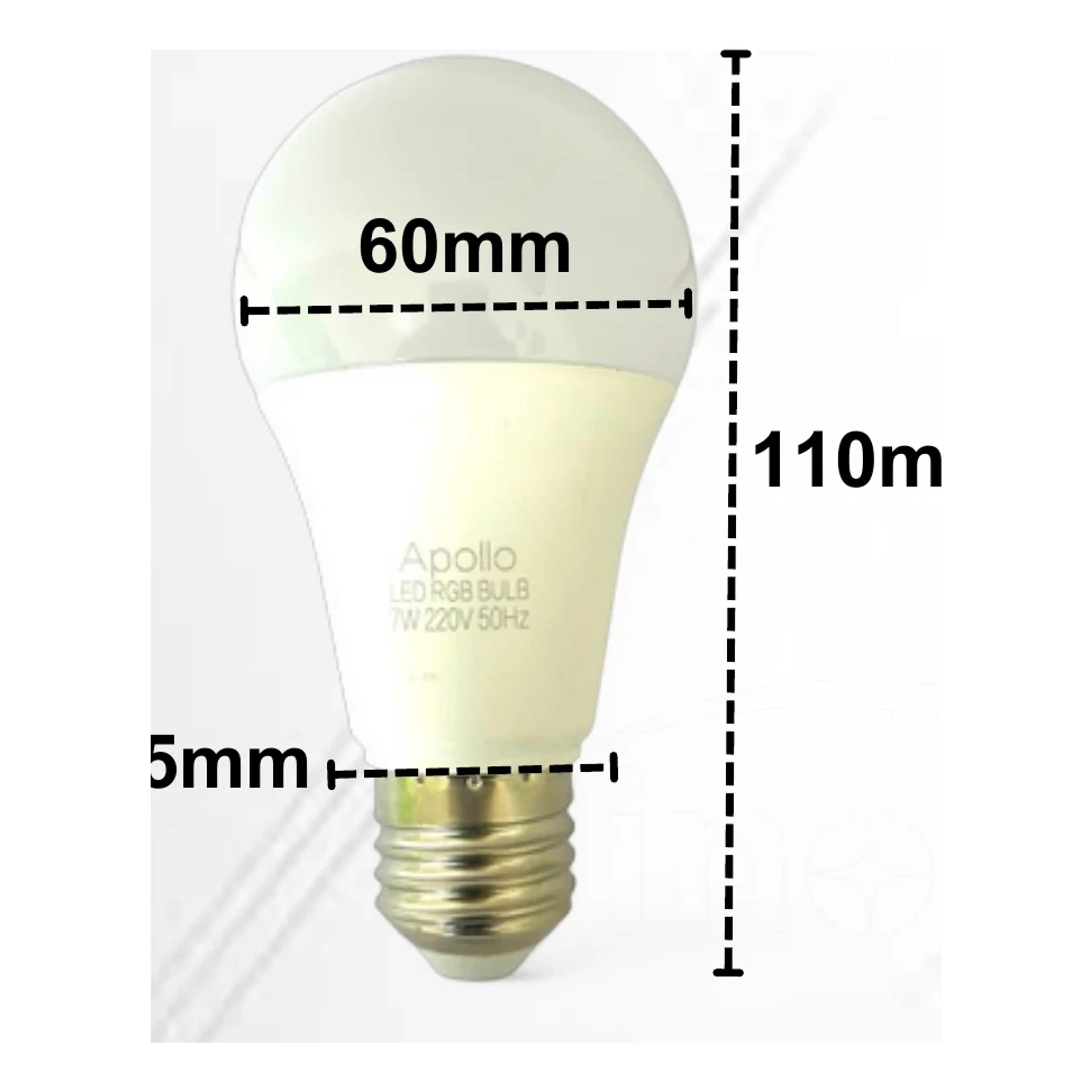 Lampu LED RGB Bulb A60 - Image 2