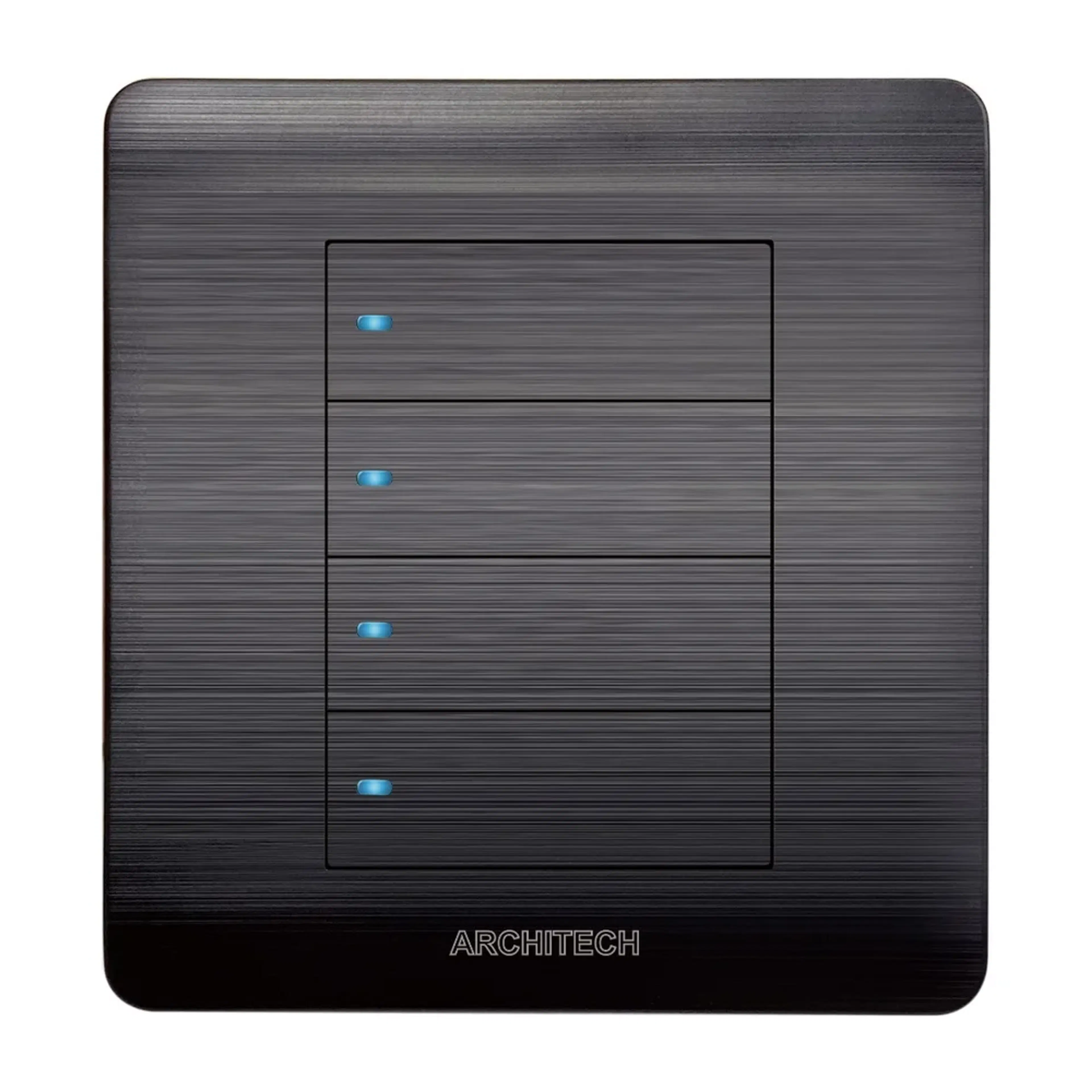 ARCHITECH B9 PLATINUM Saklar 4 Gang Rata + Indikator LED - Image 4