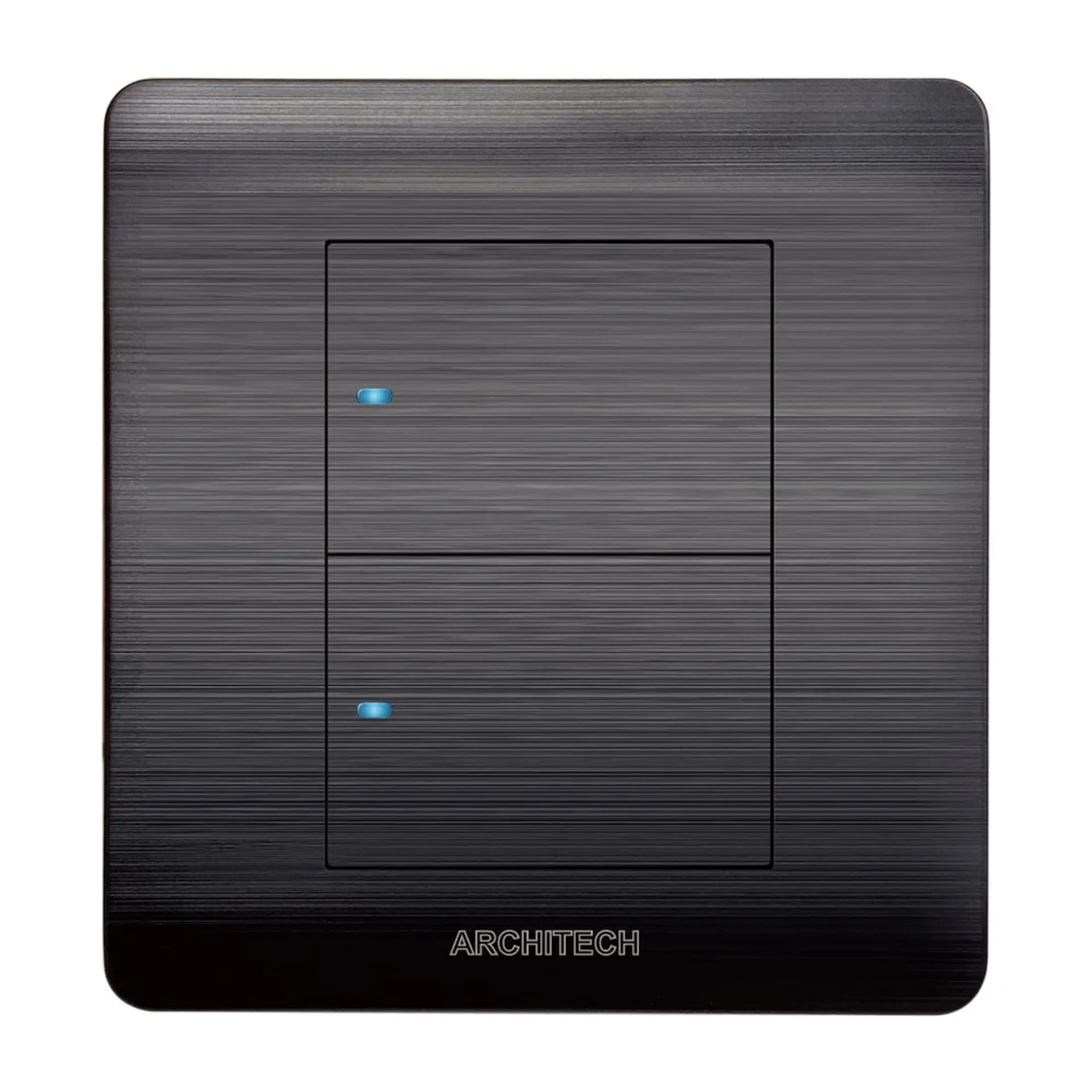 ARCHITECH B9 PLATINUM Saklar 2 Gang Rata + Indikator LED - Image 4