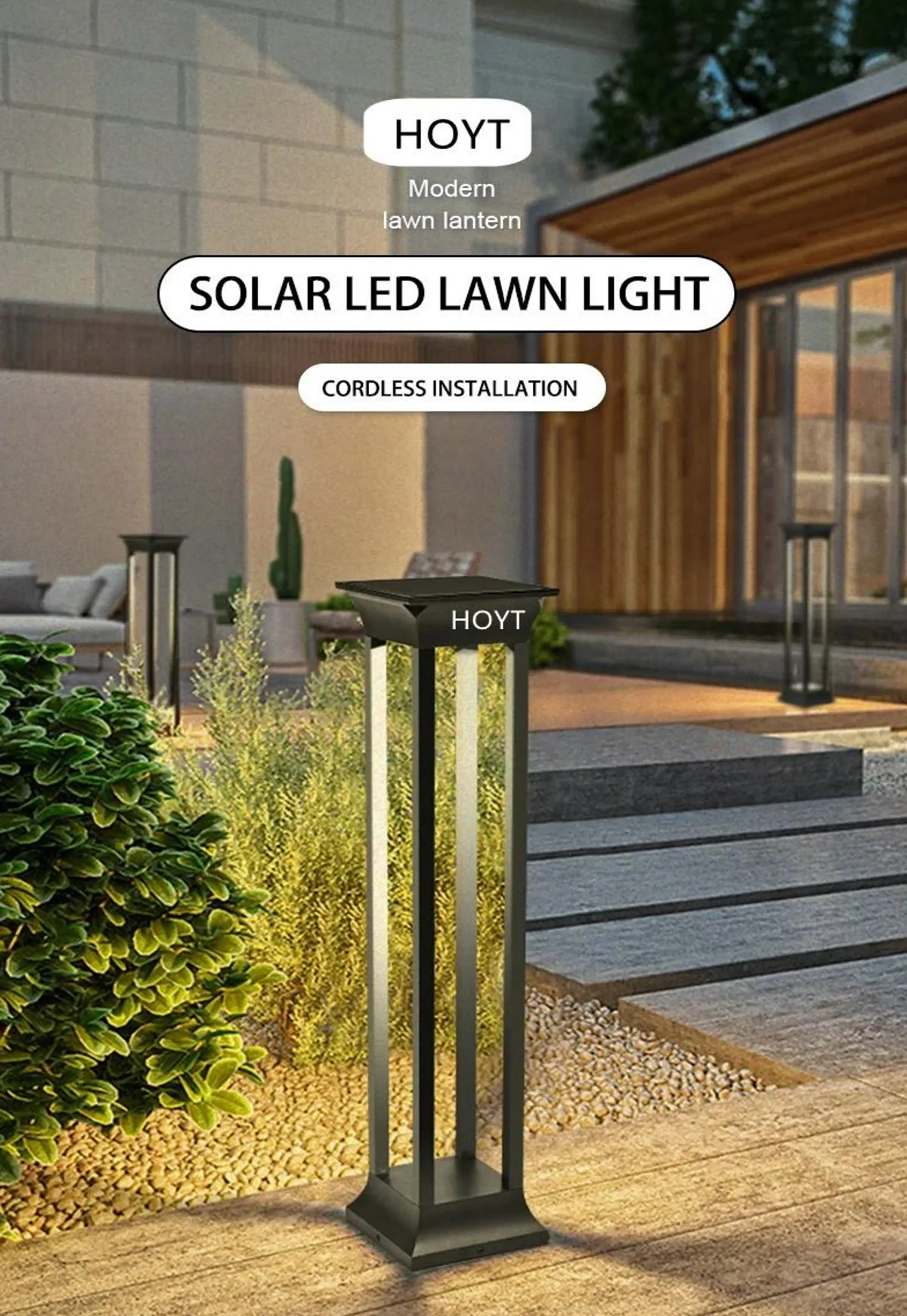 LAMPU TAMAN SOLAR JS01-400 JS01-700