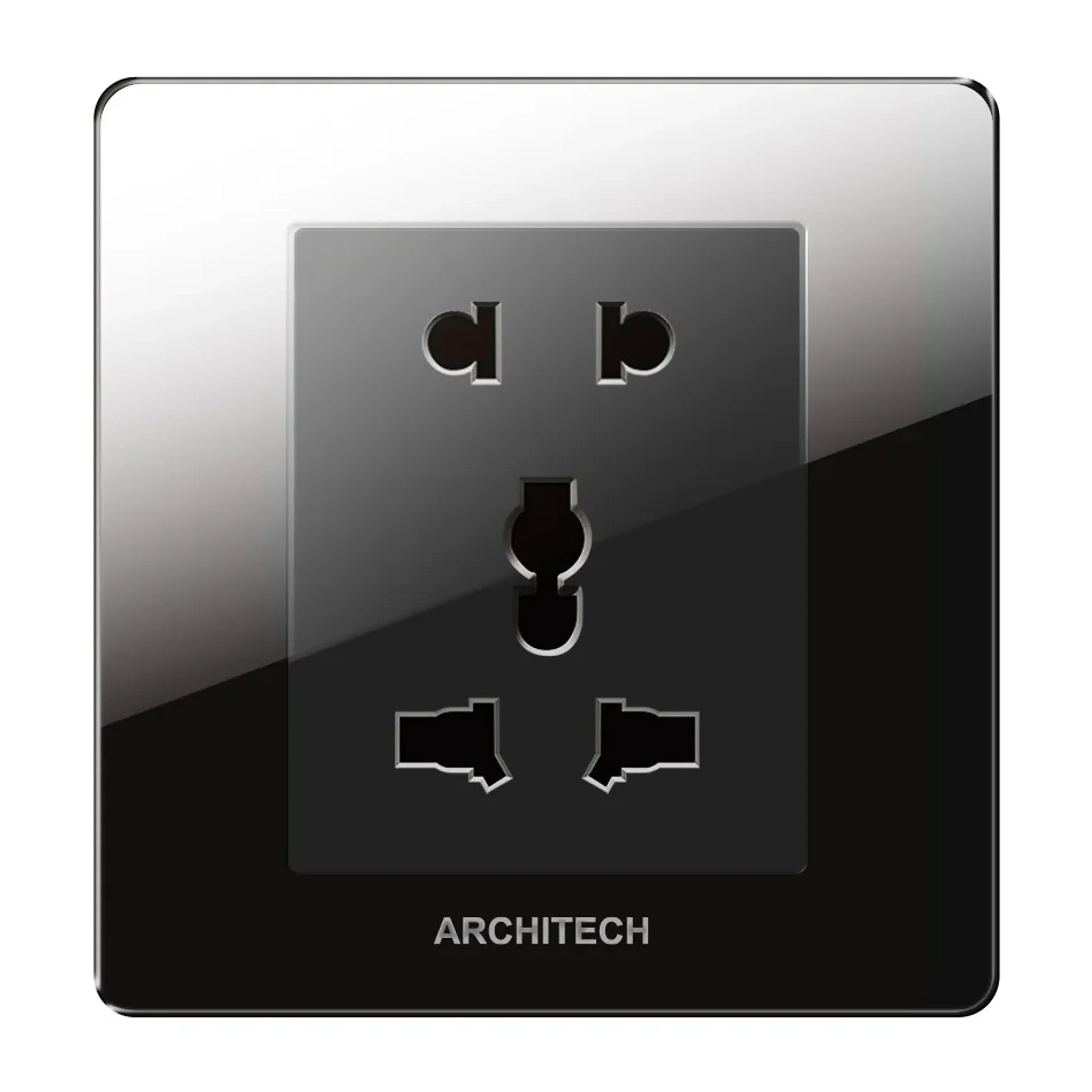 ARCHITECH V16 DIAMOND Stop Kontak Universal 2 Pin & 3 Pin 16A