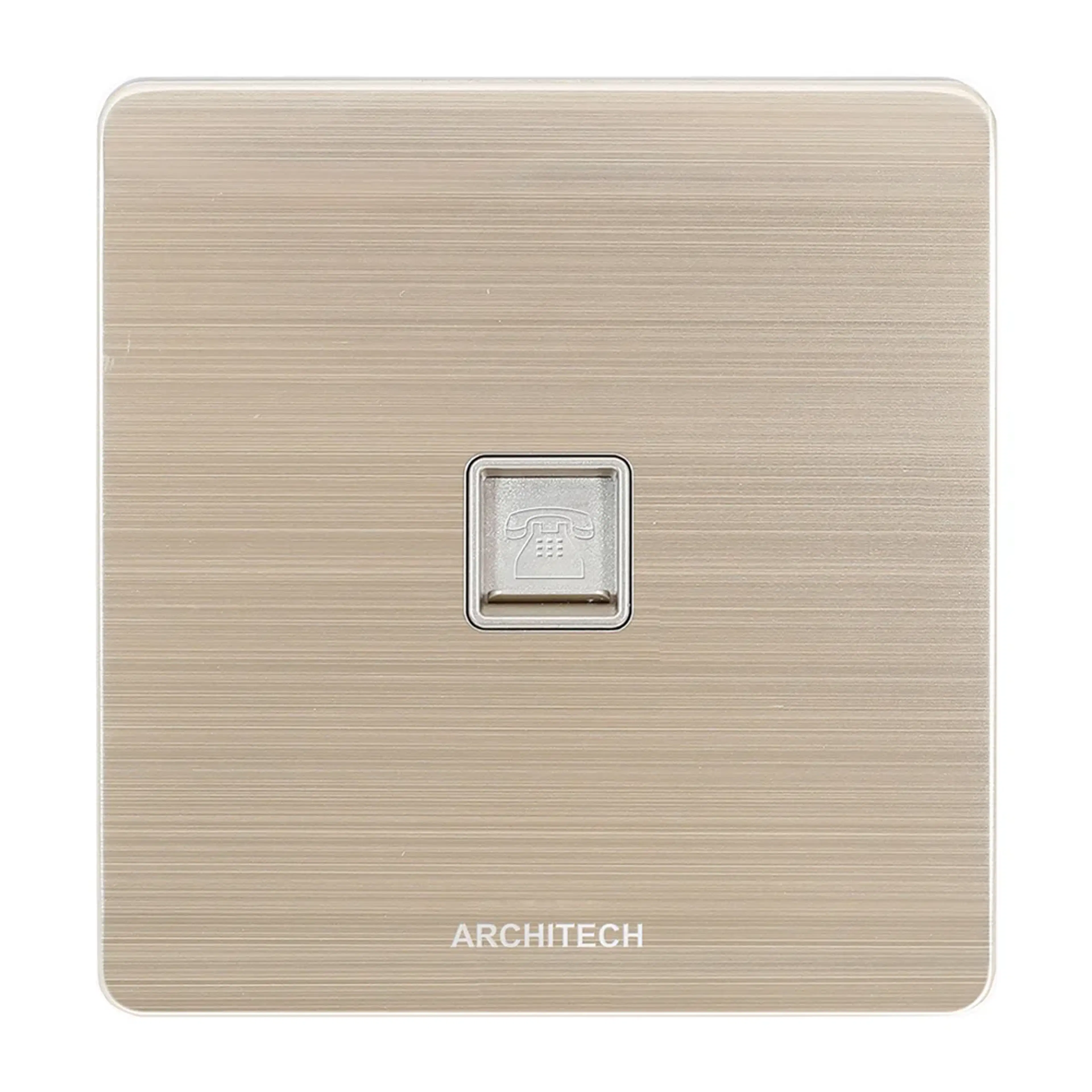 ARCHITECH B9 PLATINUM Outlet Telepon 1 Gang - Image 3