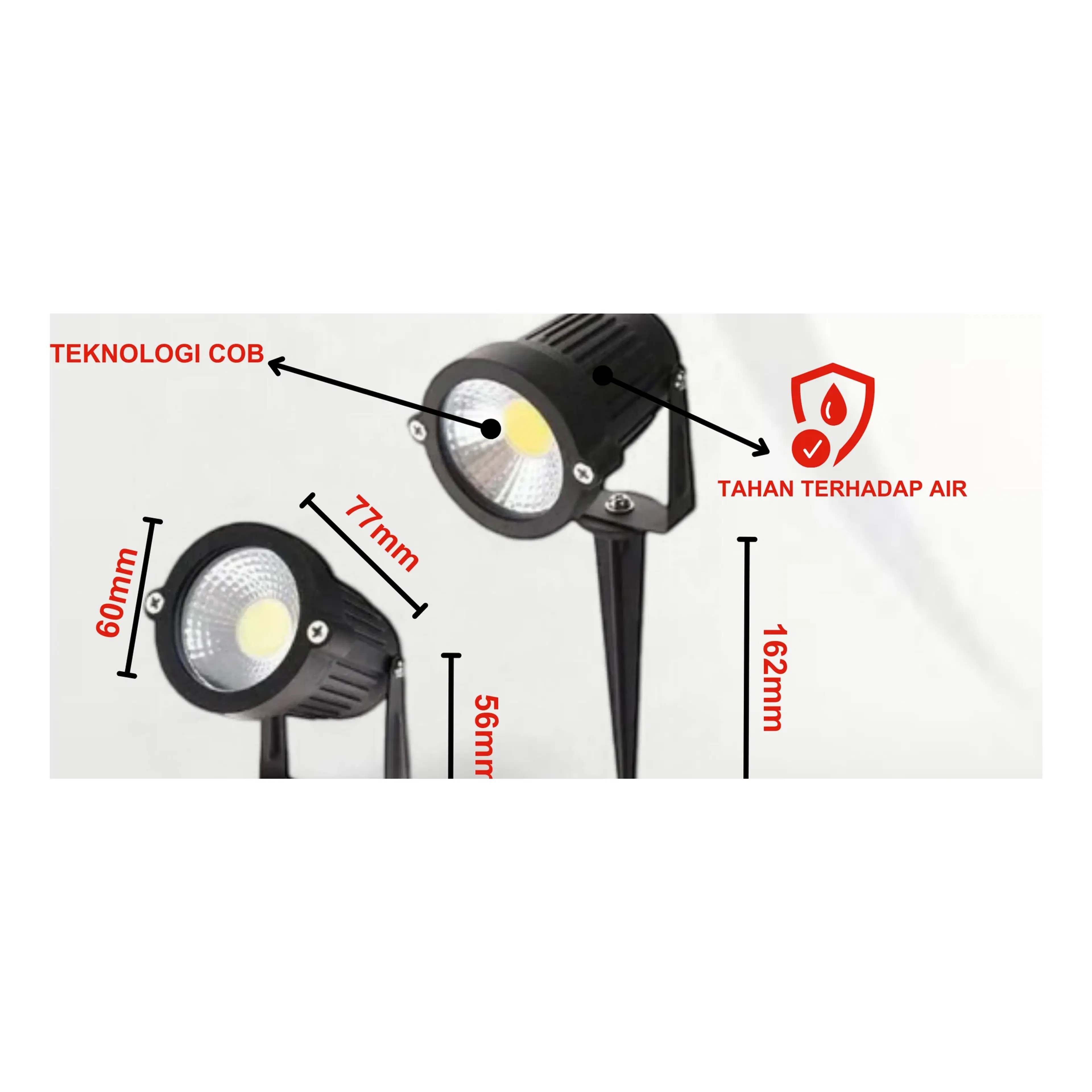 Lampu Taman COB A599 - Image 2