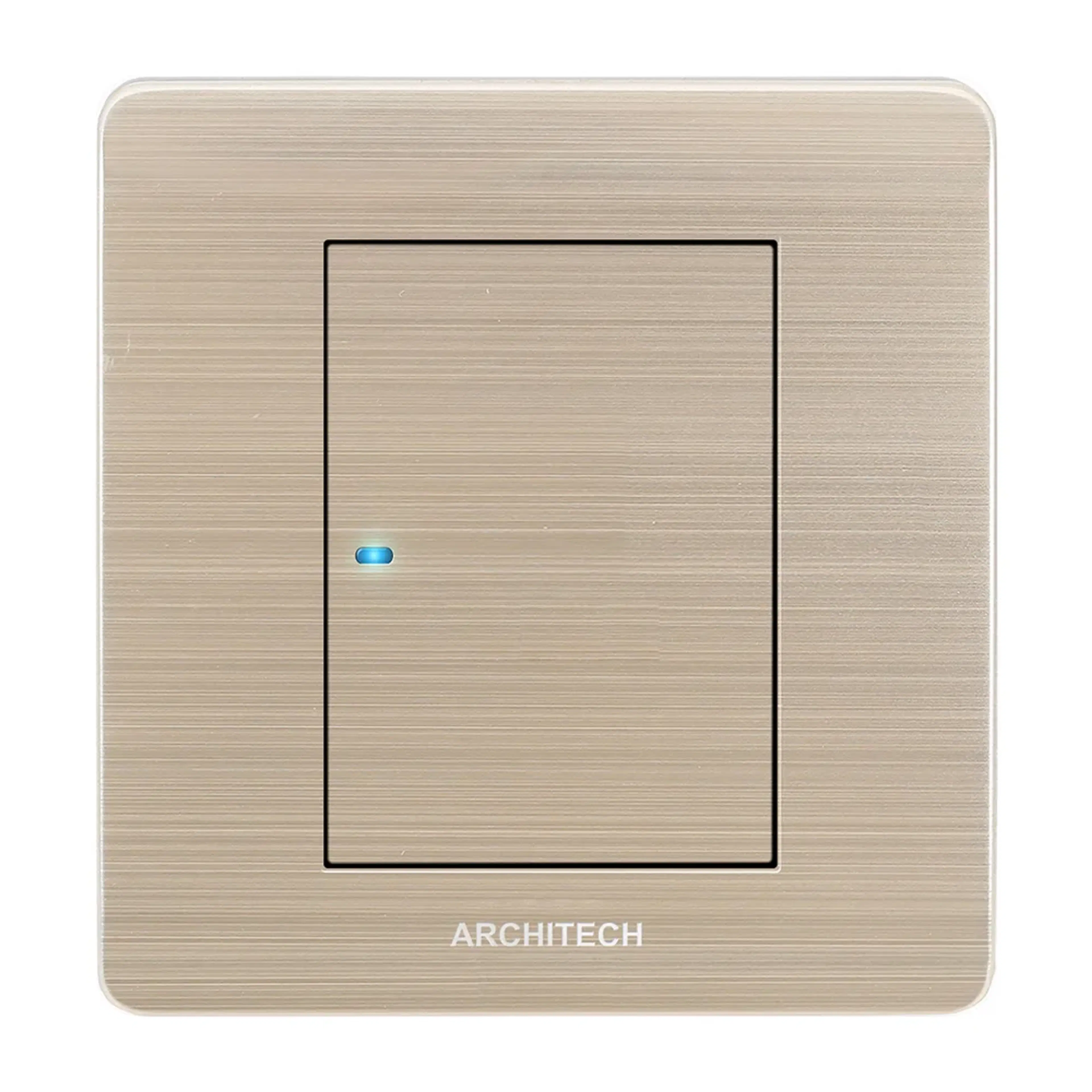 ARCHITECH B9 PLATINUM Saklar 1 Gang Rata + Indikator LED - Image 3