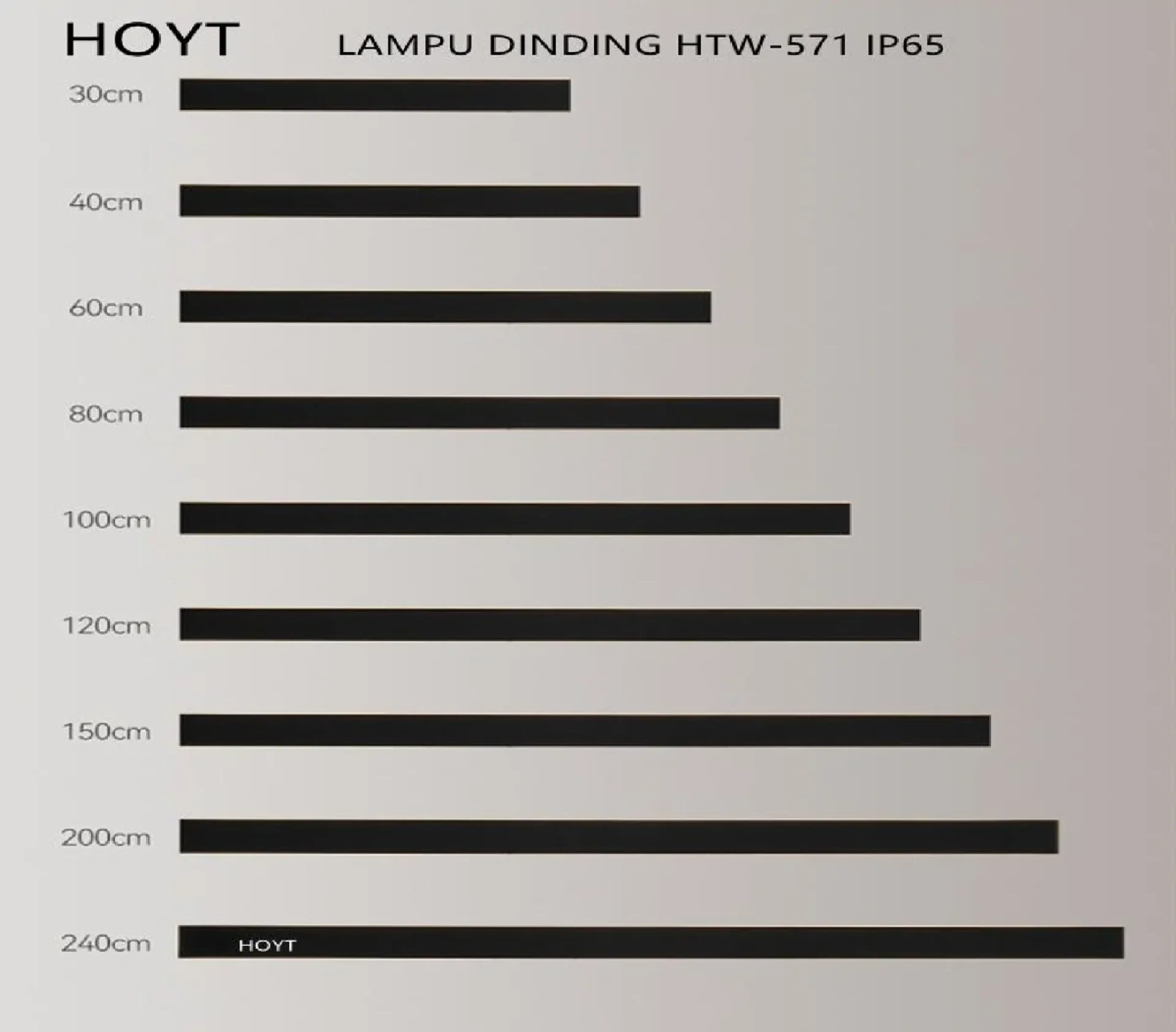 LAMPU Dinding HTW-571 IP65 - Image 2