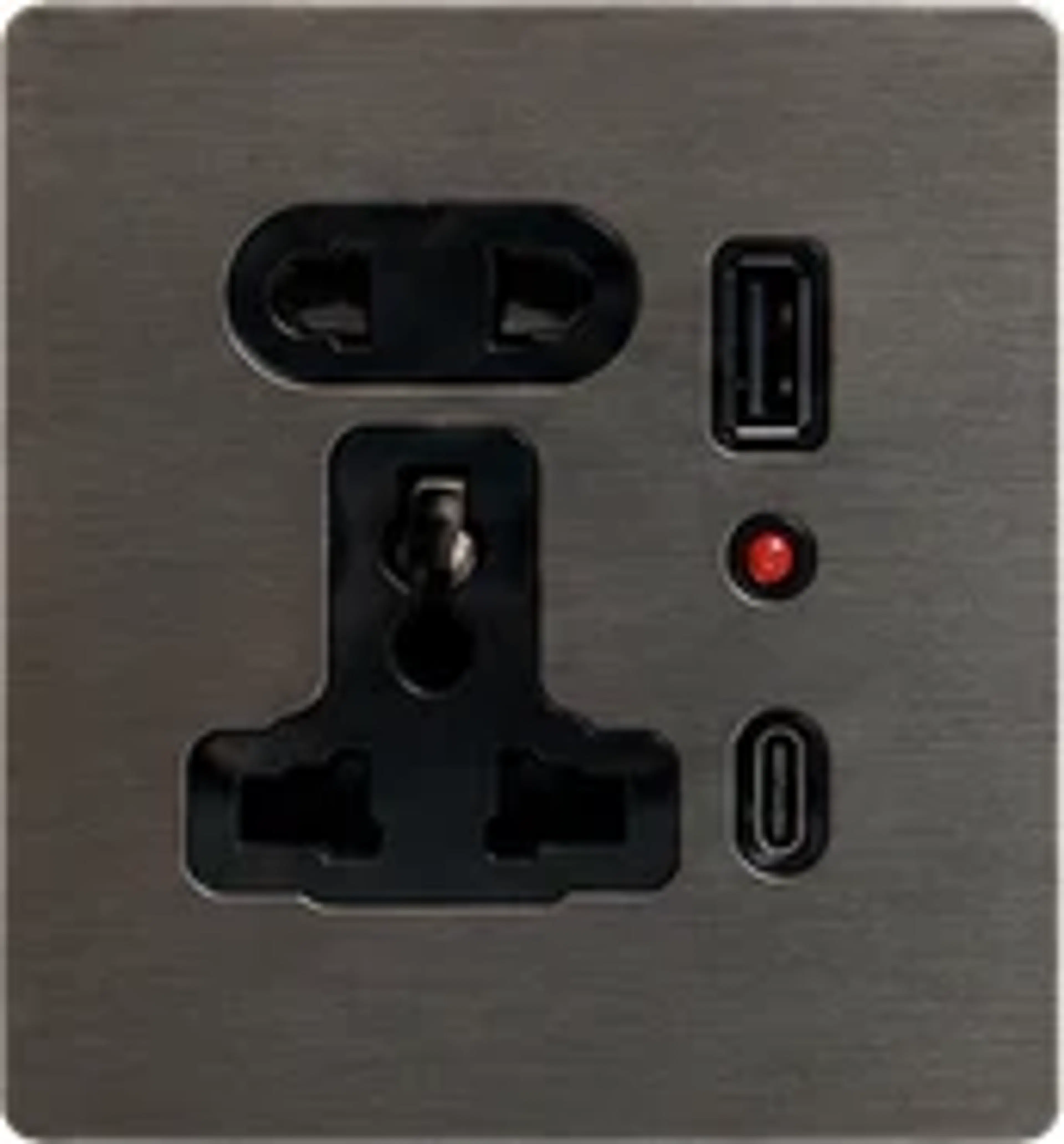 DESIGNO Stop Kontak 5 Pin + USB & Type-C 13A - Image 4