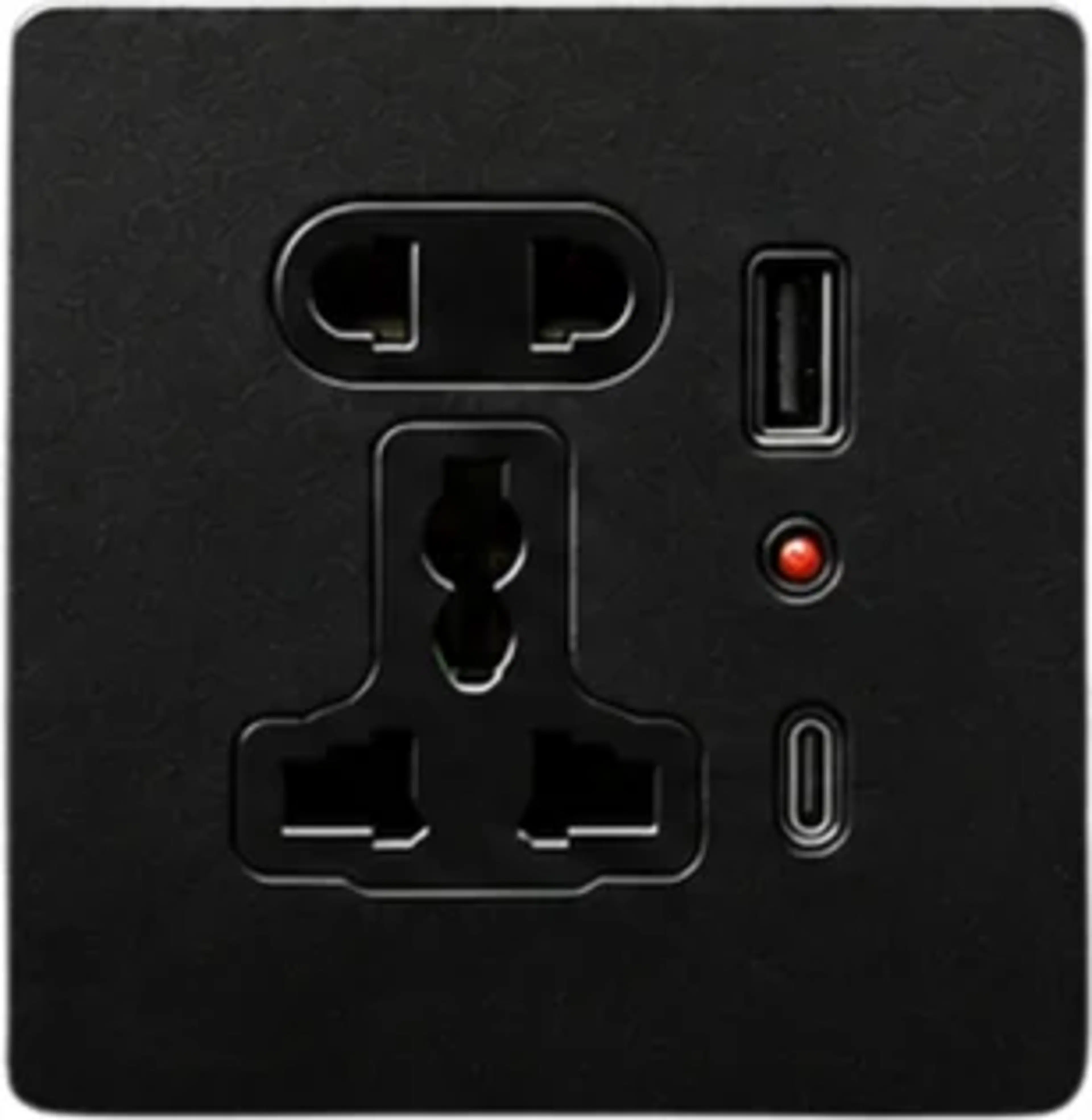 DESIGNO Stop Kontak 5 Pin + USB & Type-C 13A - Image 3