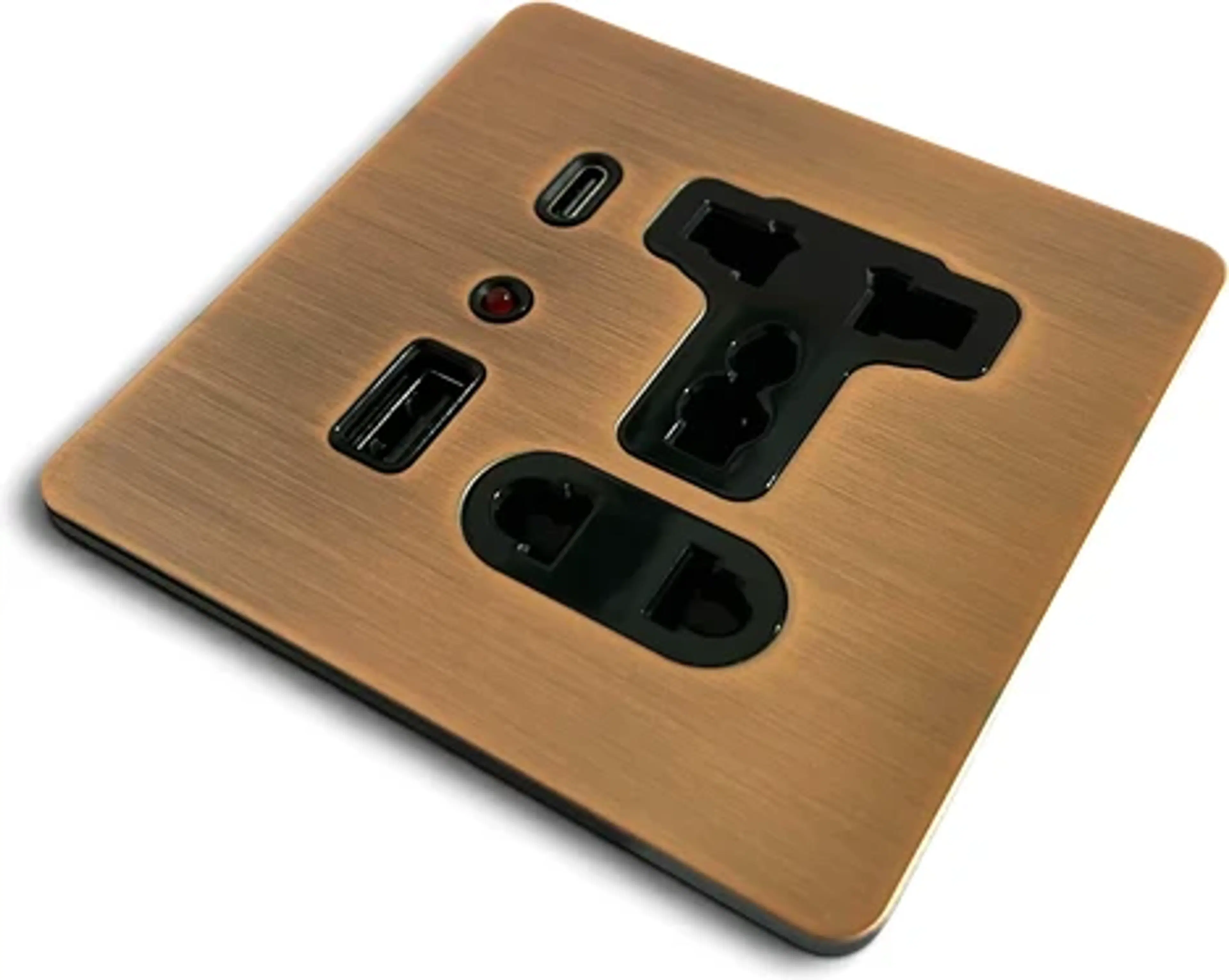 DESIGNO Stop Kontak 5 Pin + USB & Type-C 13A - Image 5