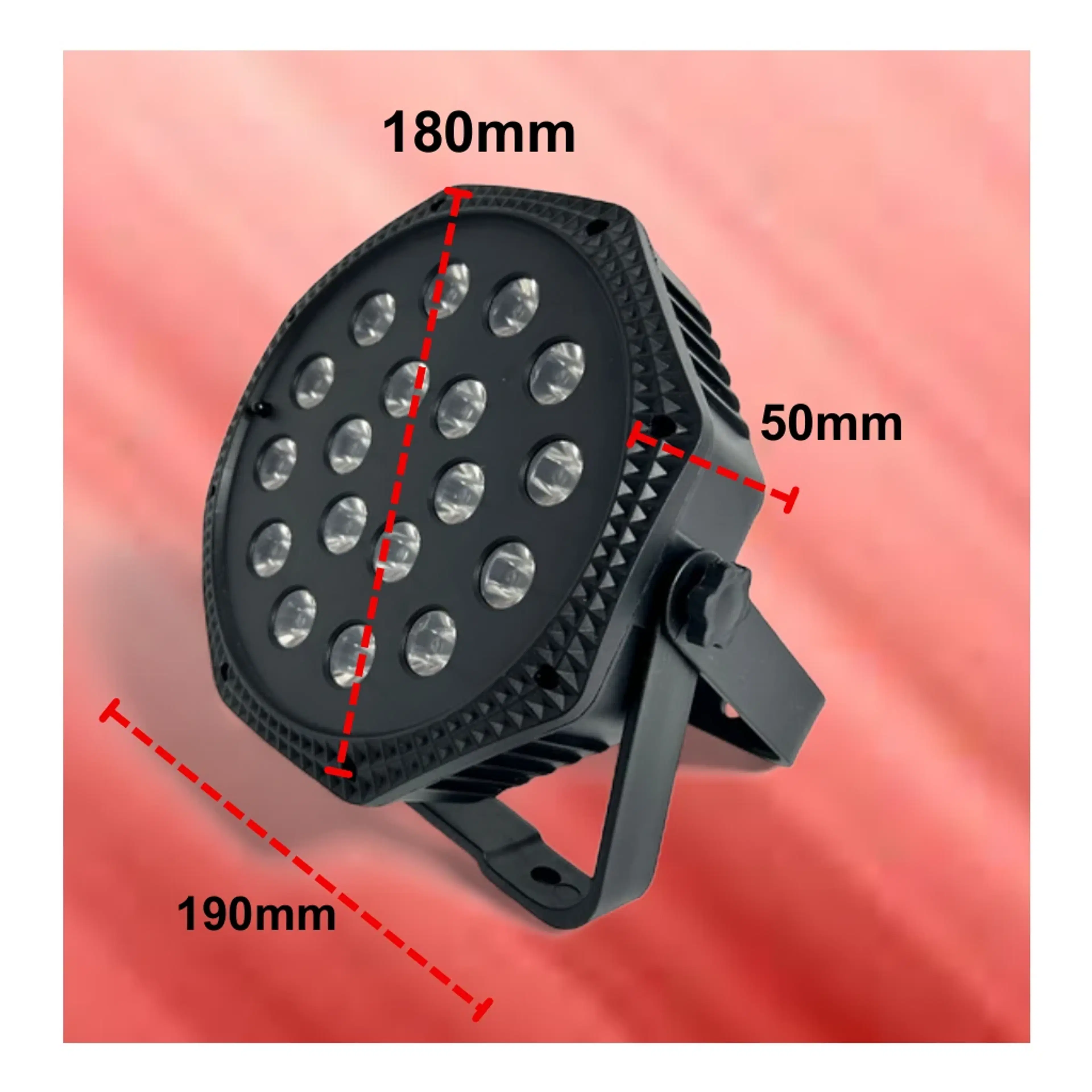 Lampu Panggung LED AP - Mini Flat 18 LED