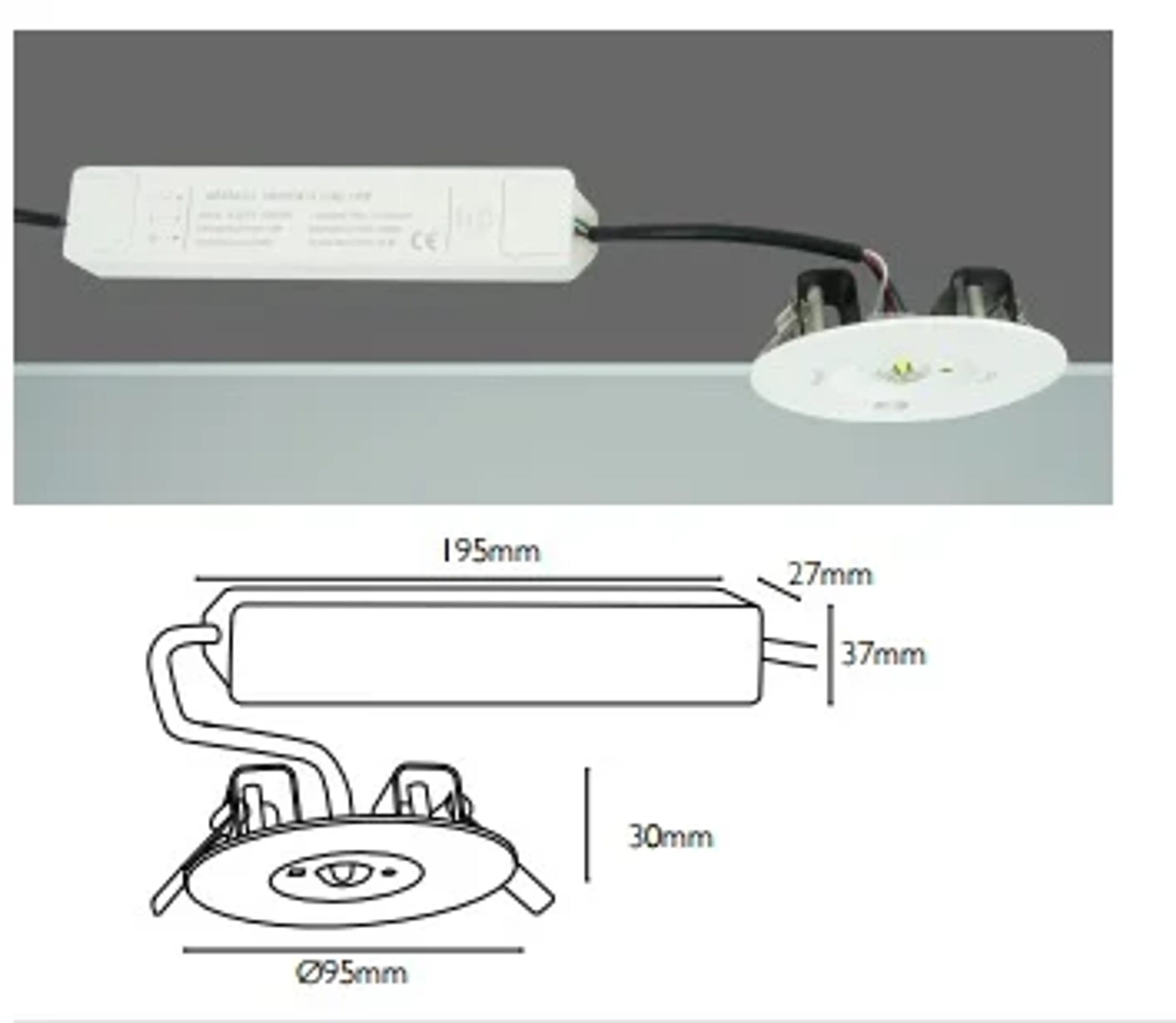 Downlight Emergency AR 99