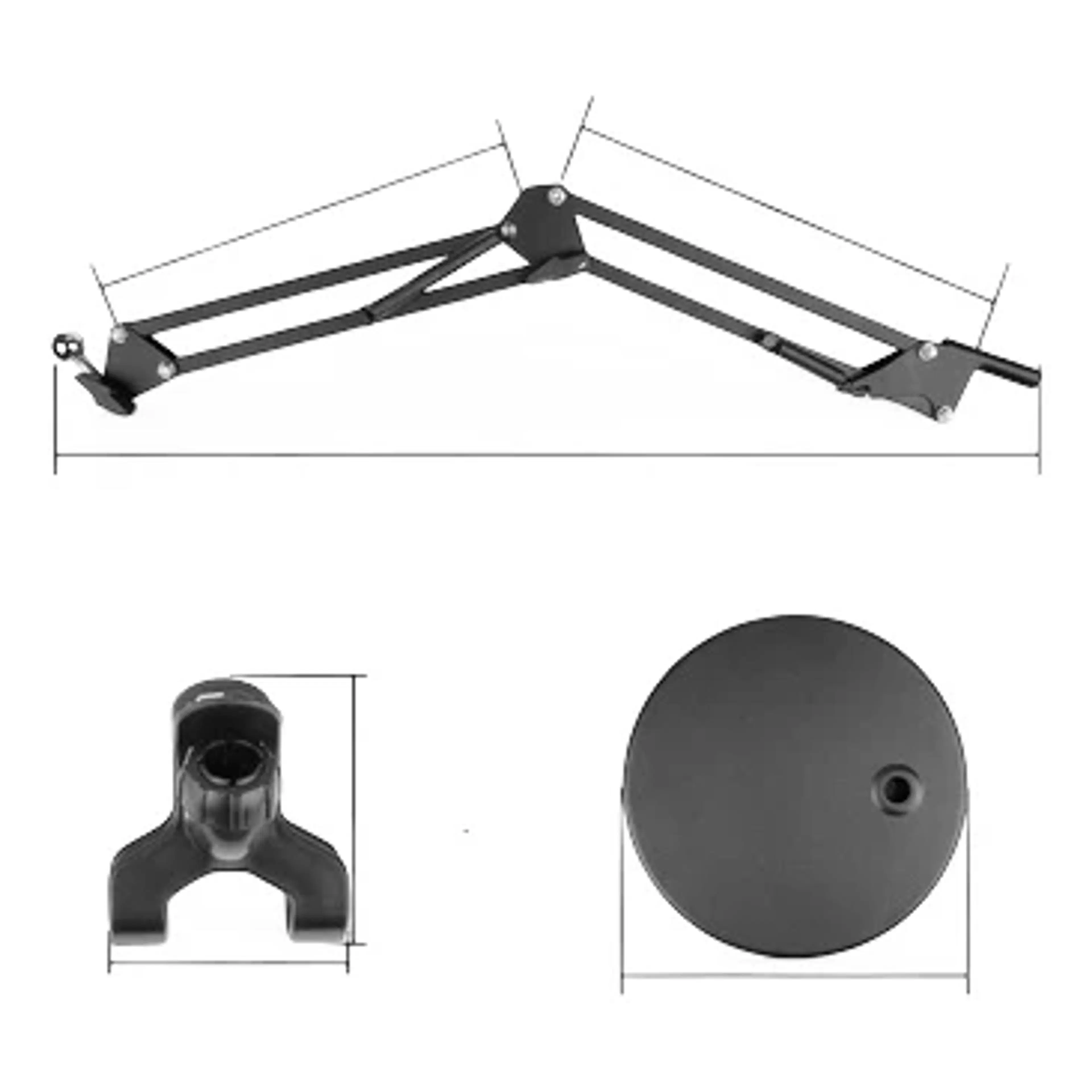 Holder HP Meja Stand 814 Hitam - Image 4