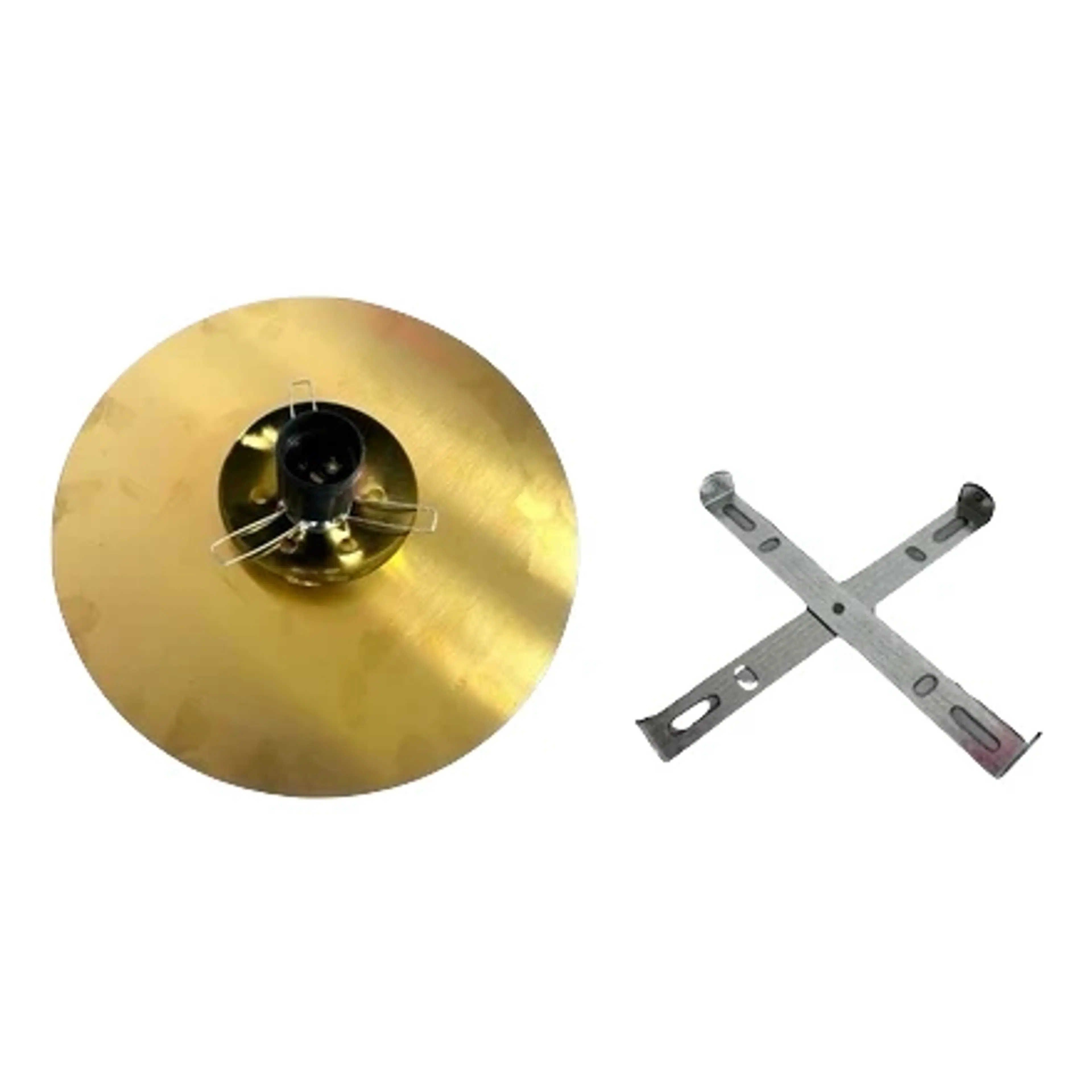 Kap Lampu Dinding Hias Bola E27 Gold - Image 3