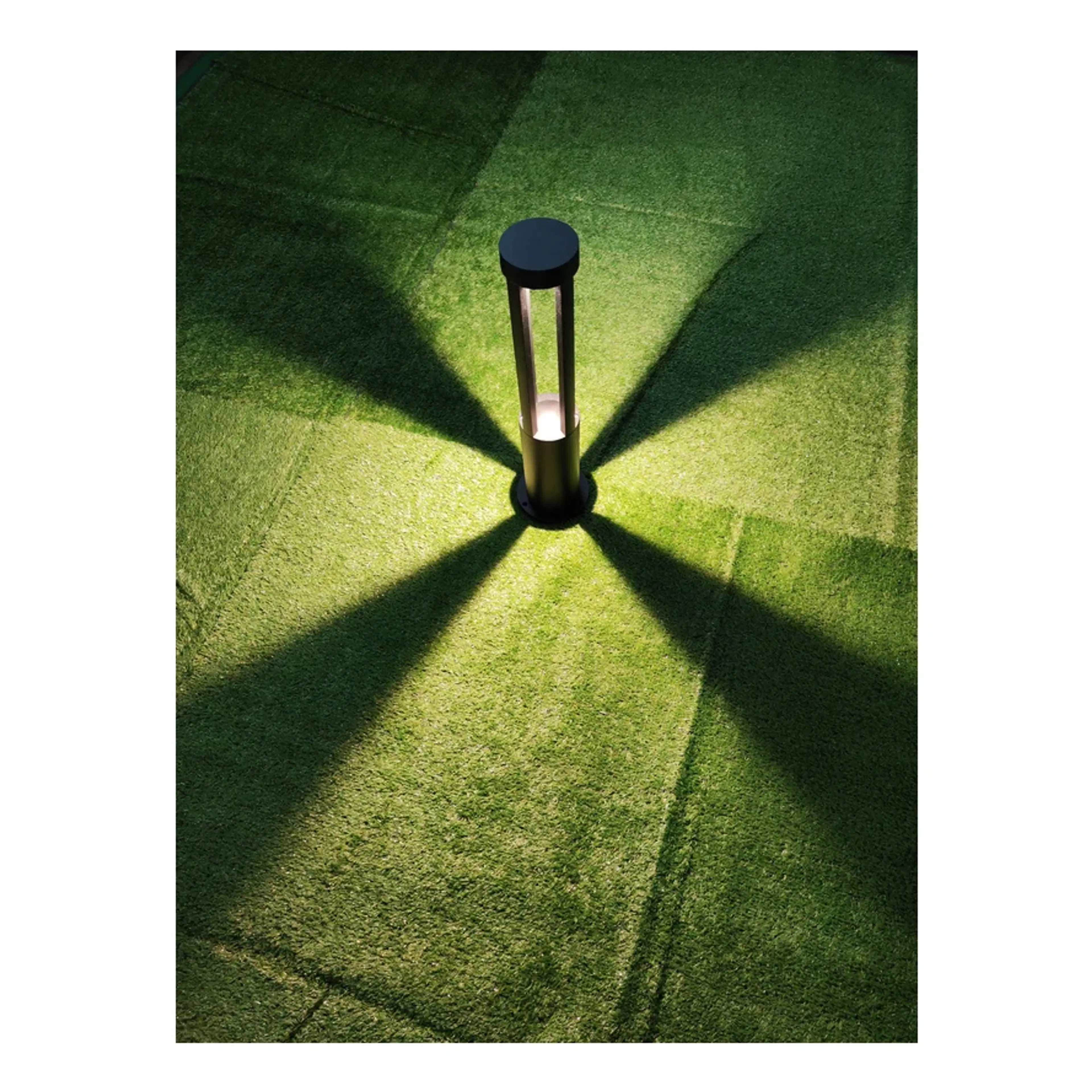 Lampu Taman LED Bollard HL9123-CP02 - Image 2