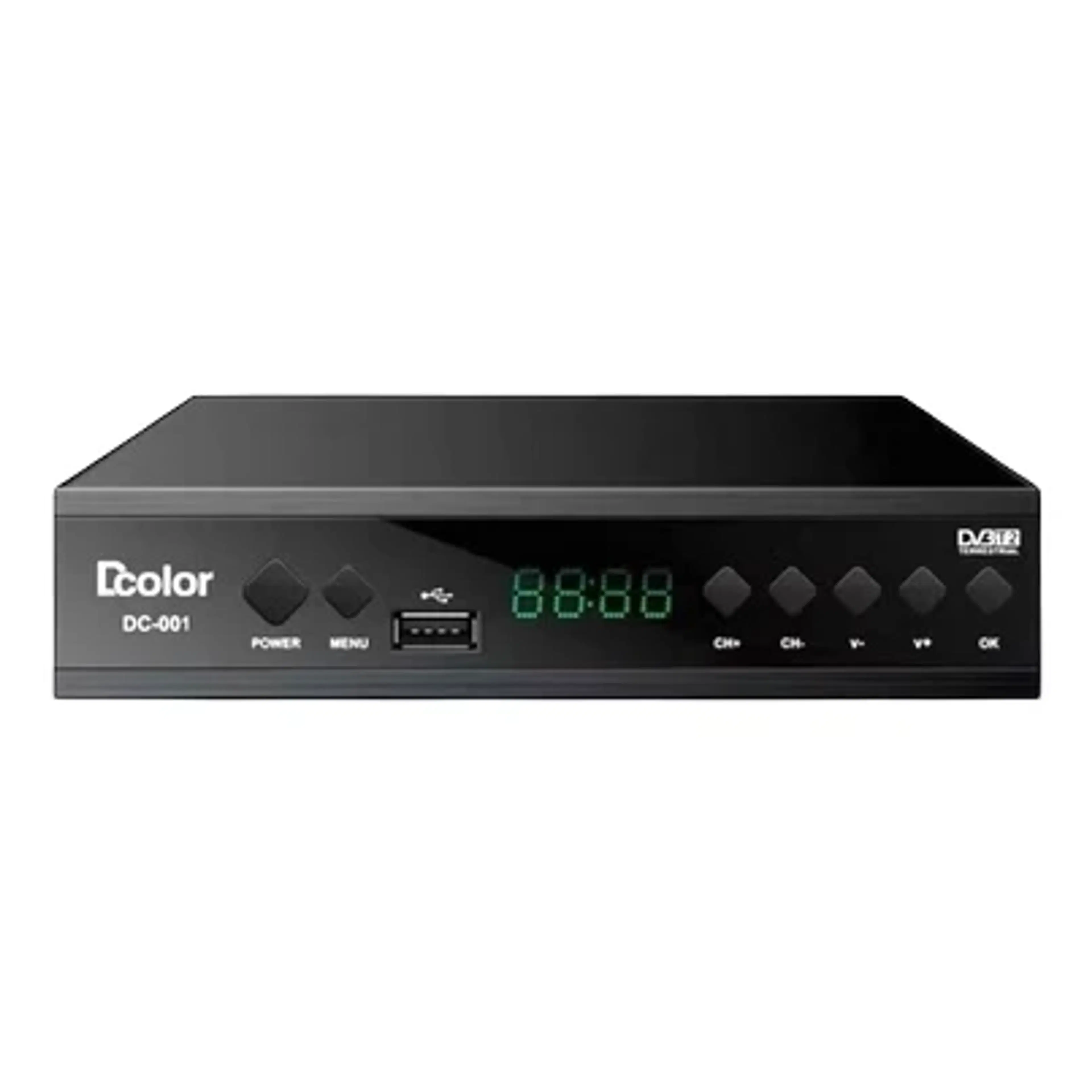 Set Top Box DVB-T2 Full HD 1080P Dcolor DC-001 - Image 1