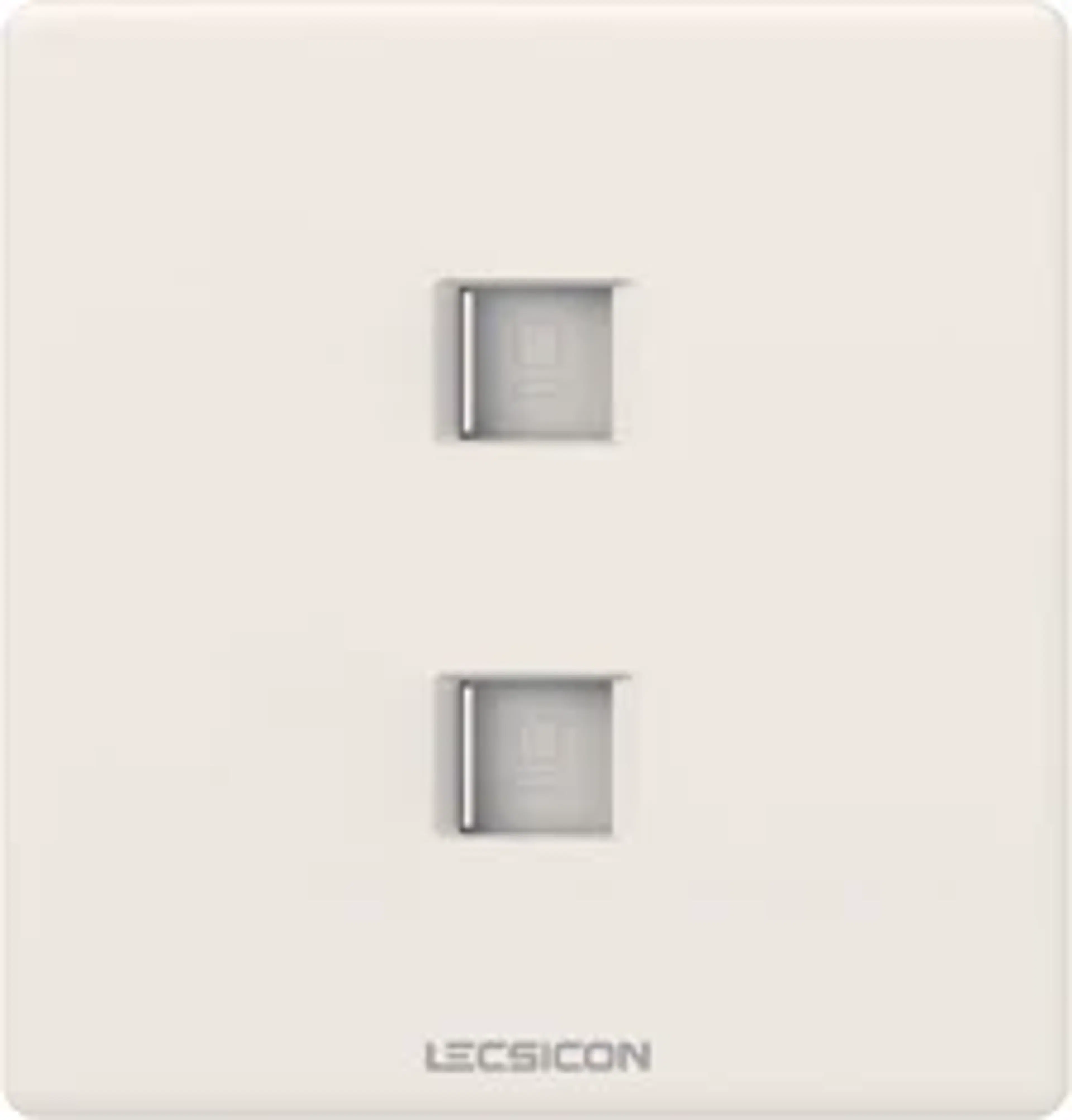 LECSICON Hexa Outlet Data 2 Gang CAT-6 - Image 2