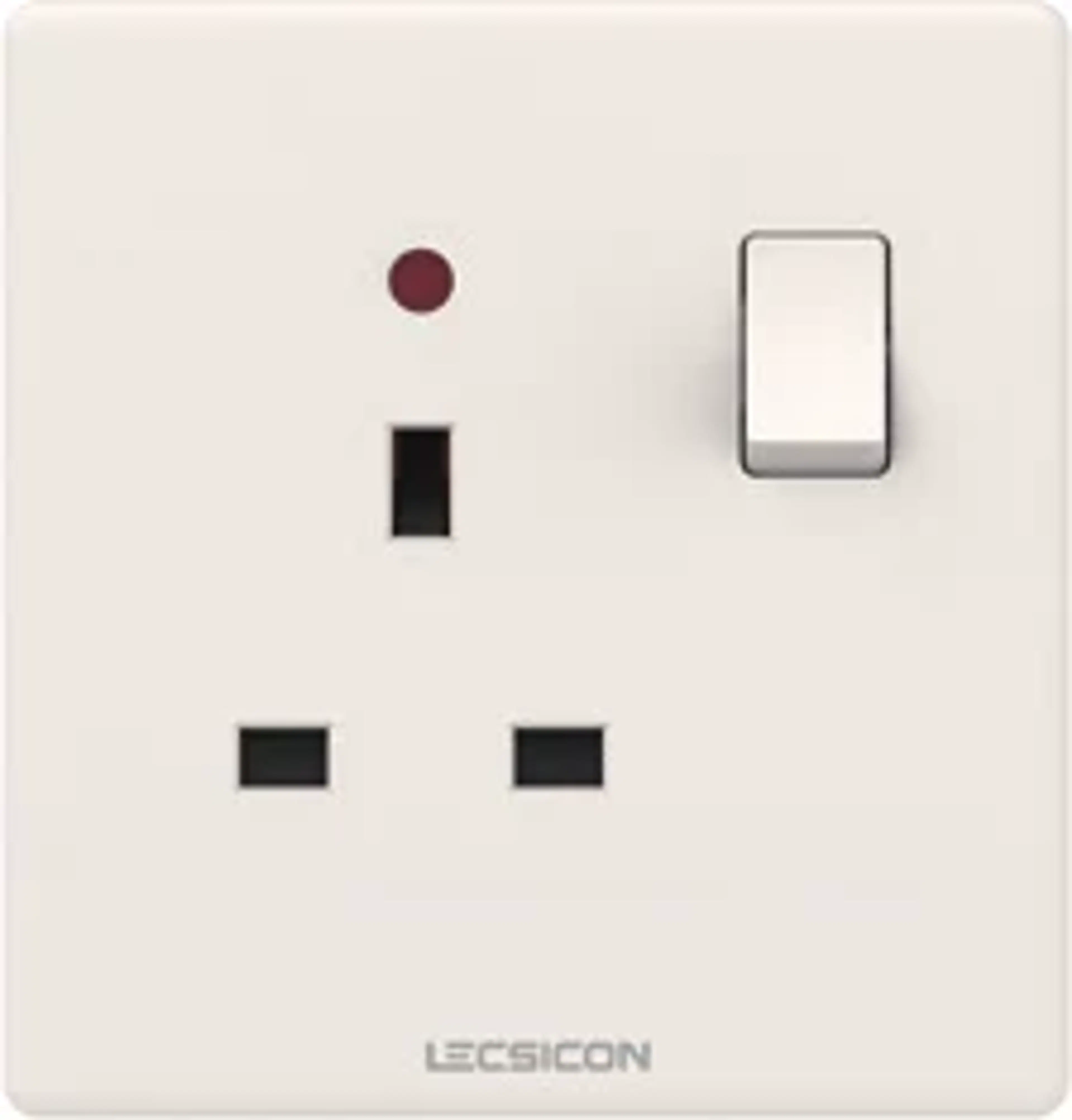 LECSICON Hexa Stop Kontak BS 13A + Saklar & Indikator - Image 2