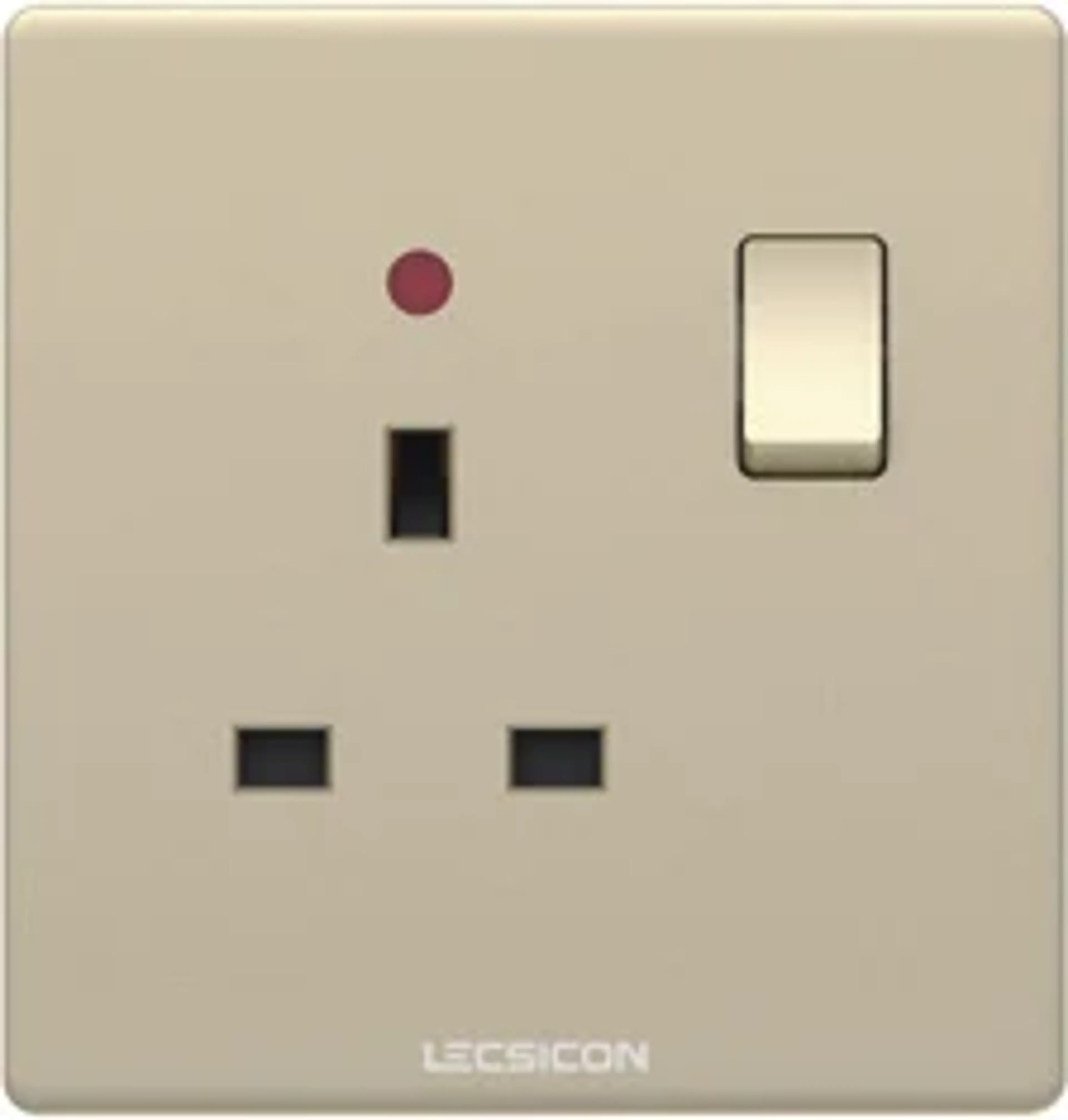 LECSICON Hexa Stop Kontak BS 13A + Saklar & Indikator - Image 3