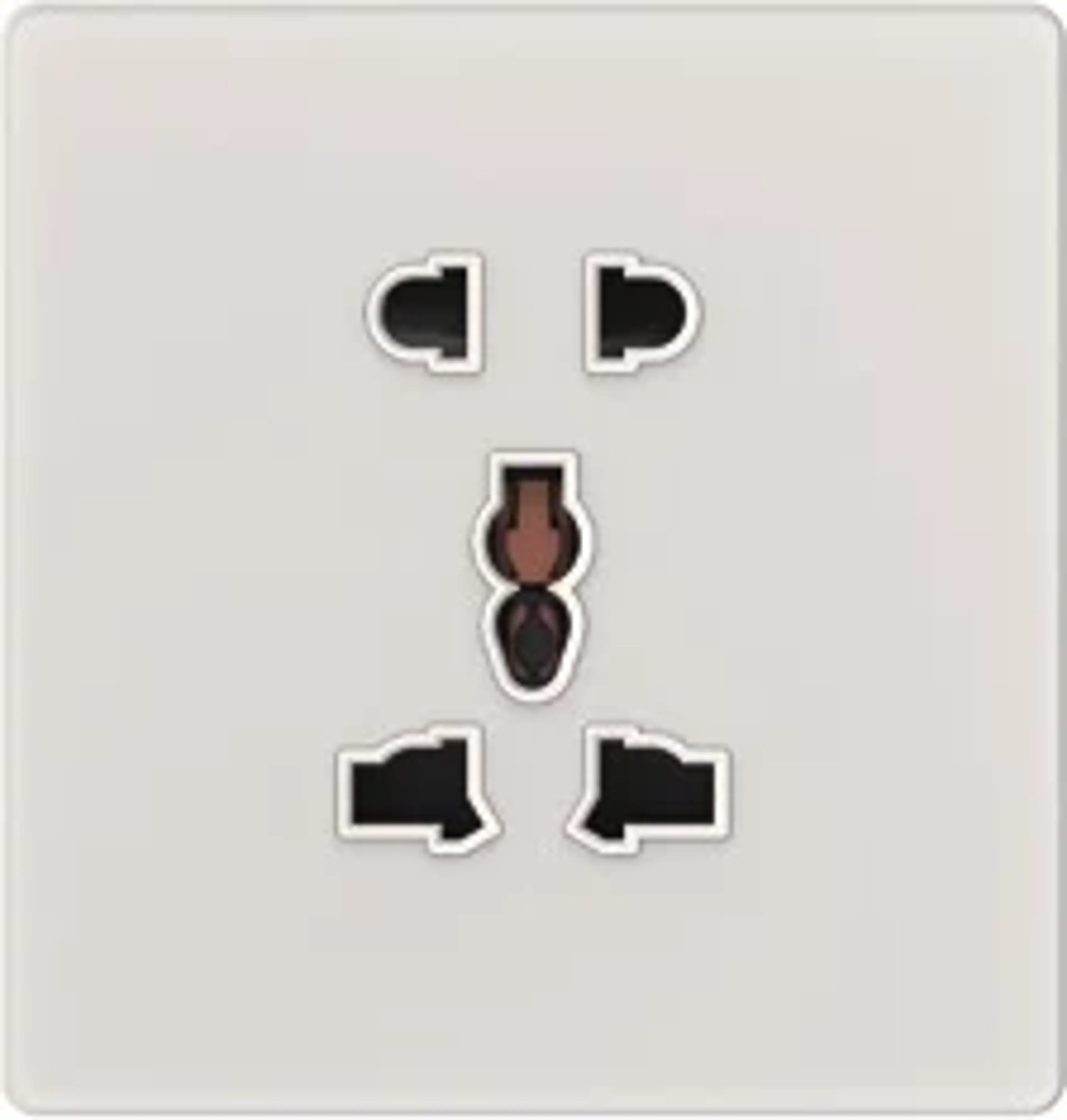 LECSICON Lumo Stop Kontak Universal 2 Pin & 3 Pin 16A - Image 2