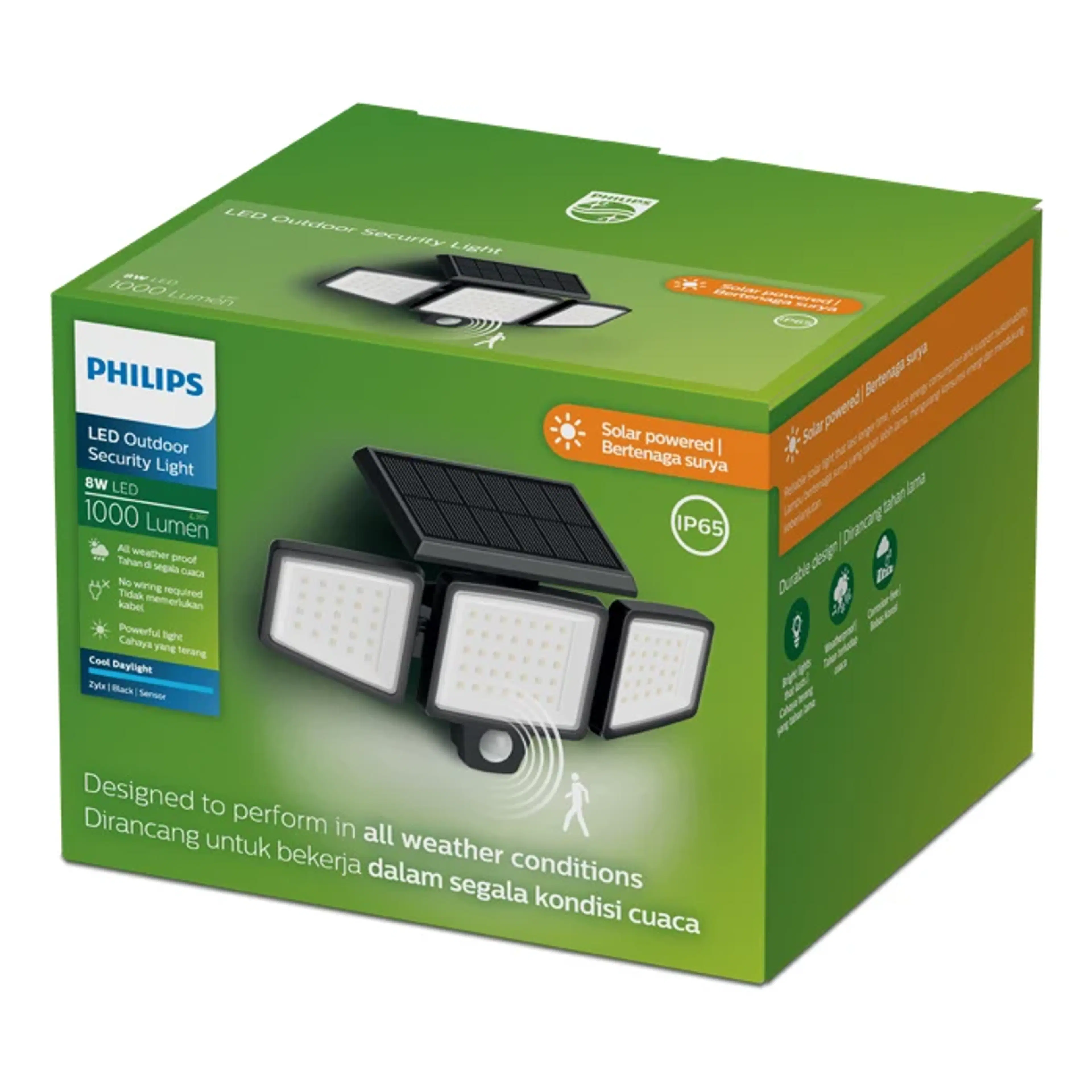 Lampu Dinding LED Solar Security Zylx - Image 2