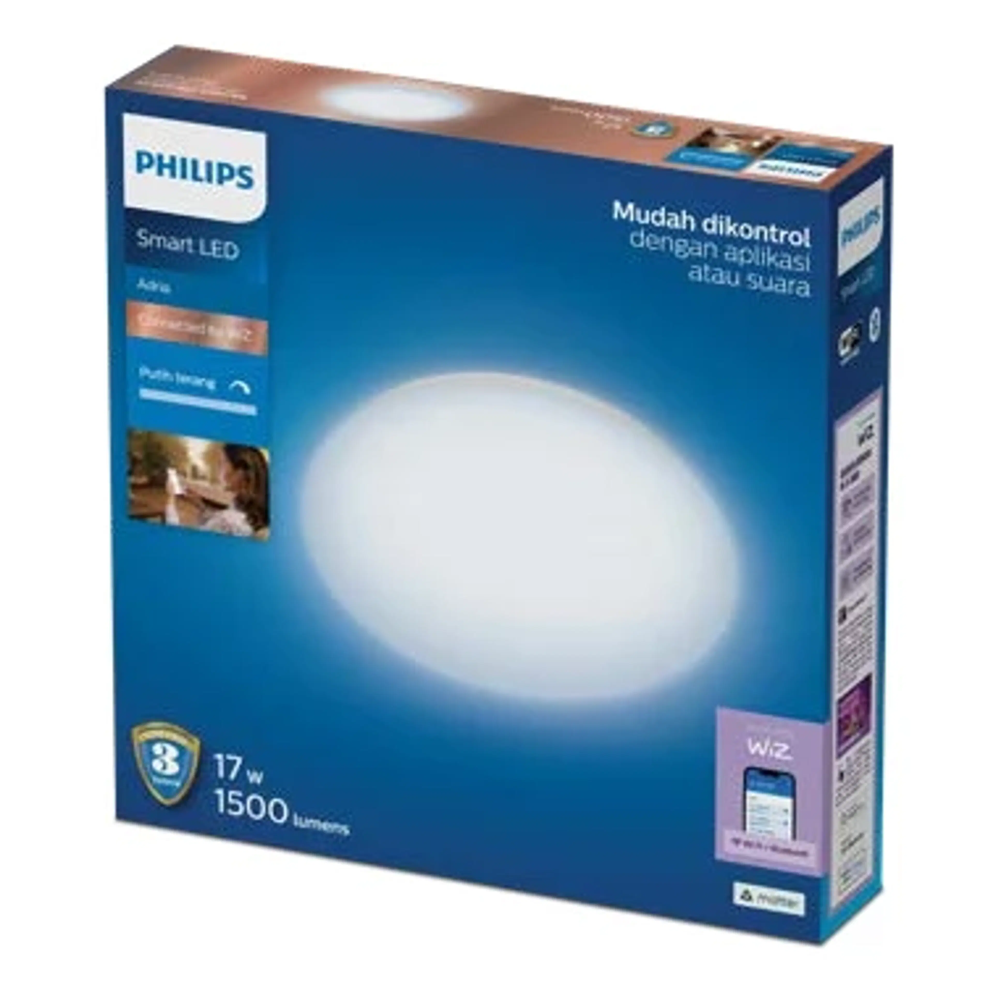 Lampu Plafon Smart LED Adria Connected by WiZ - Image 2