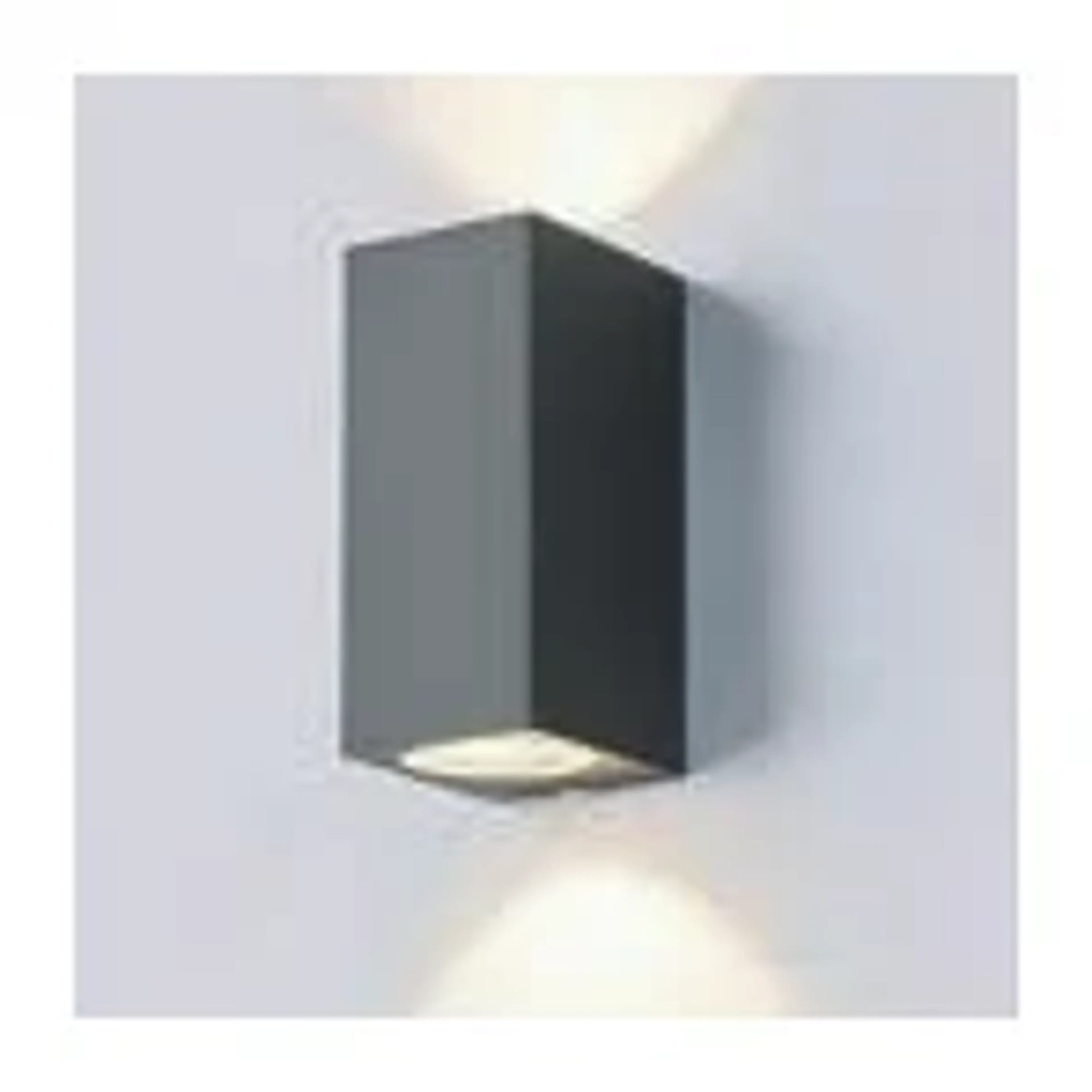 Lampu Dinding 8030/2Arah Kotak Hitam - Image 2