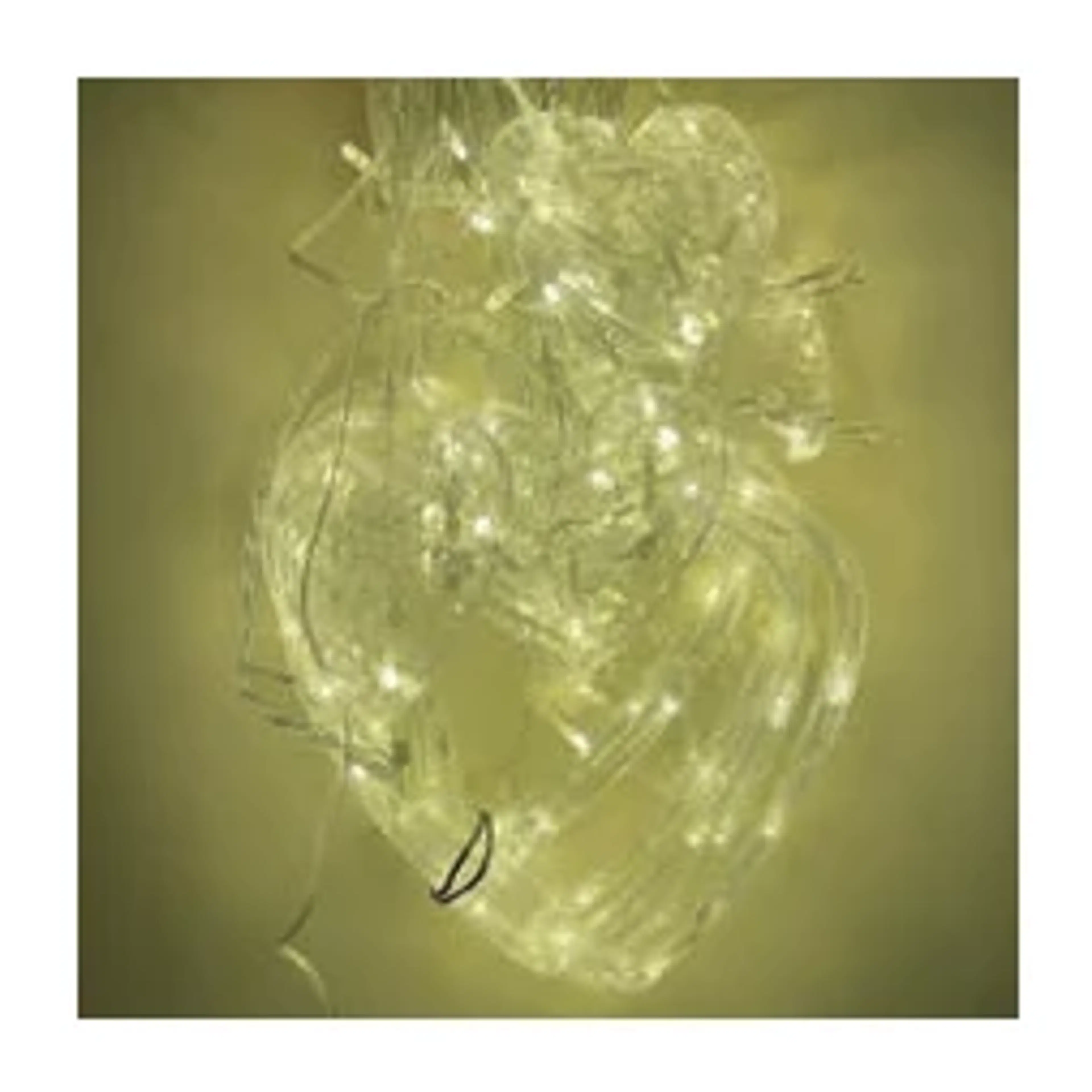 Lampu Natal Hati
