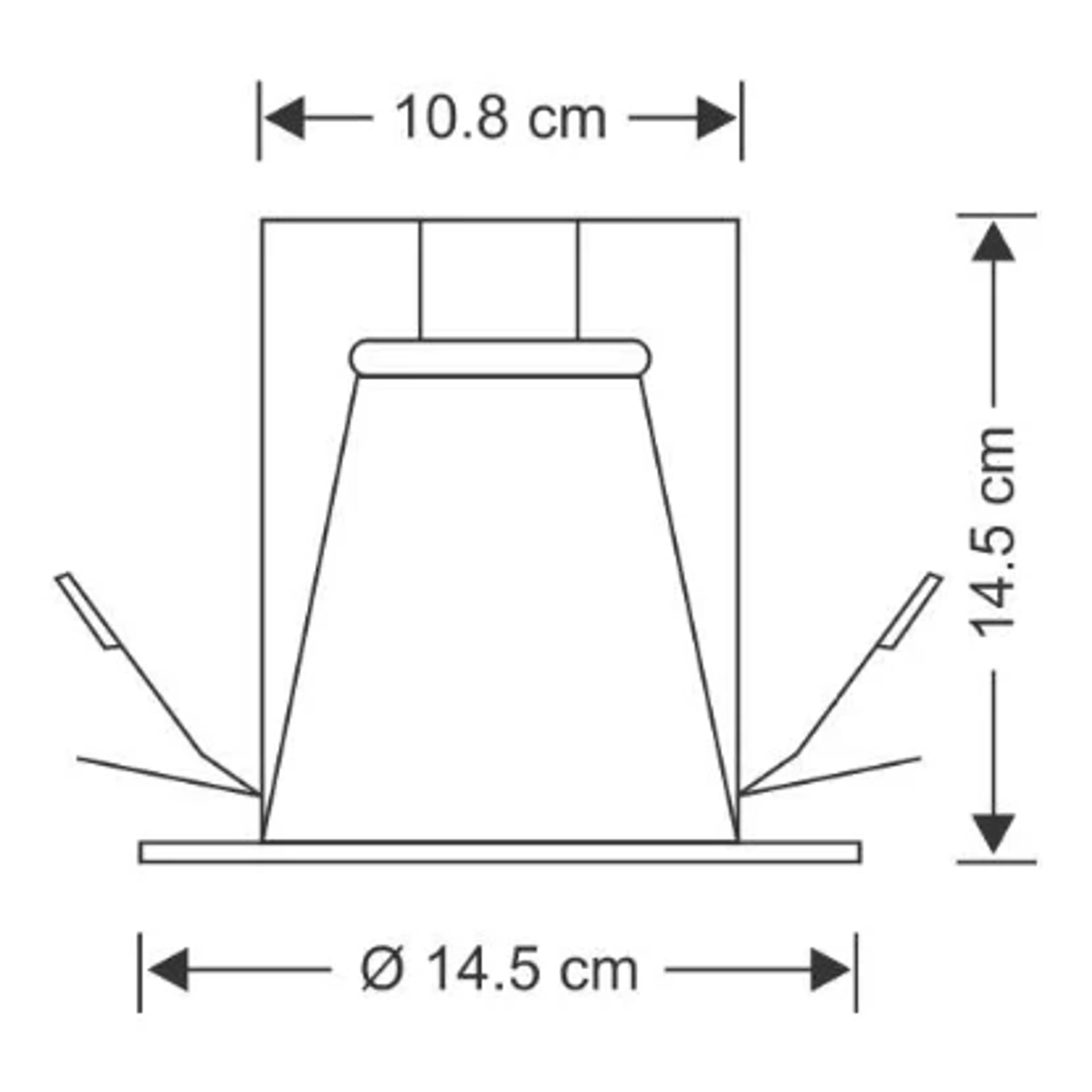 Downlight LED ZETALUX DL-881-B - Image 2
