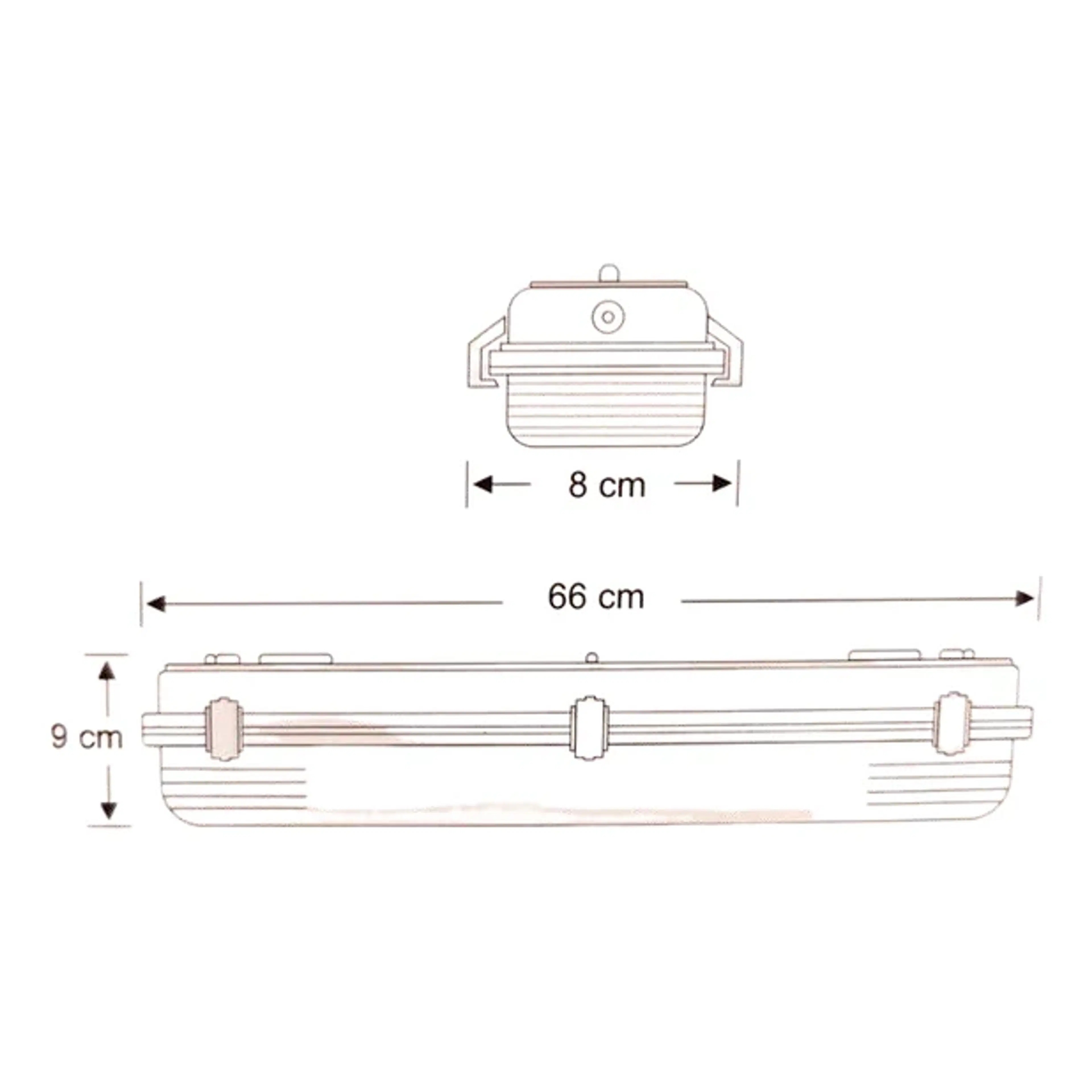 Kap Lampu Waterproof ZETALUX F7118 - Image 2