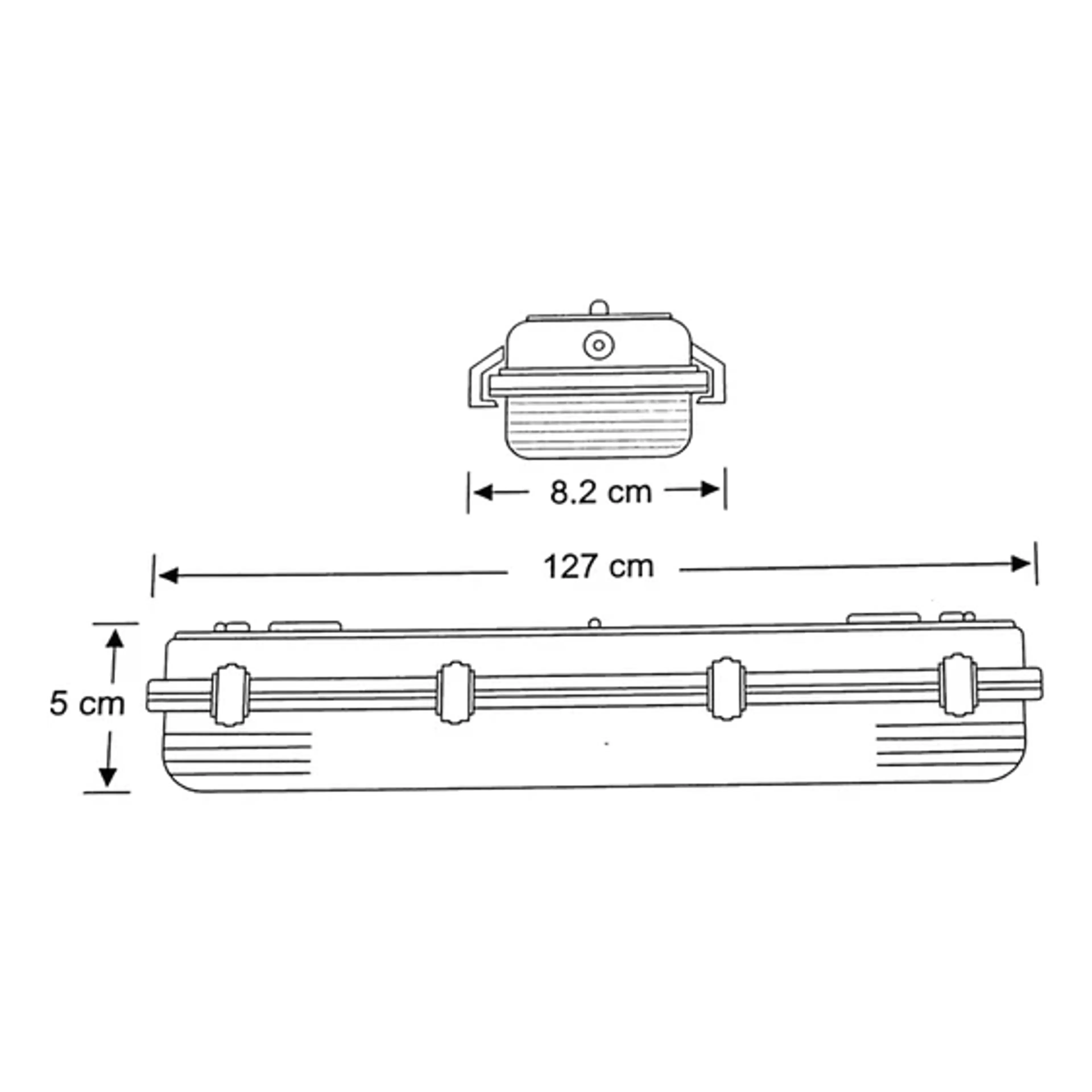 Kap Lampu Waterproof ZETALUX F7136 - Image 2