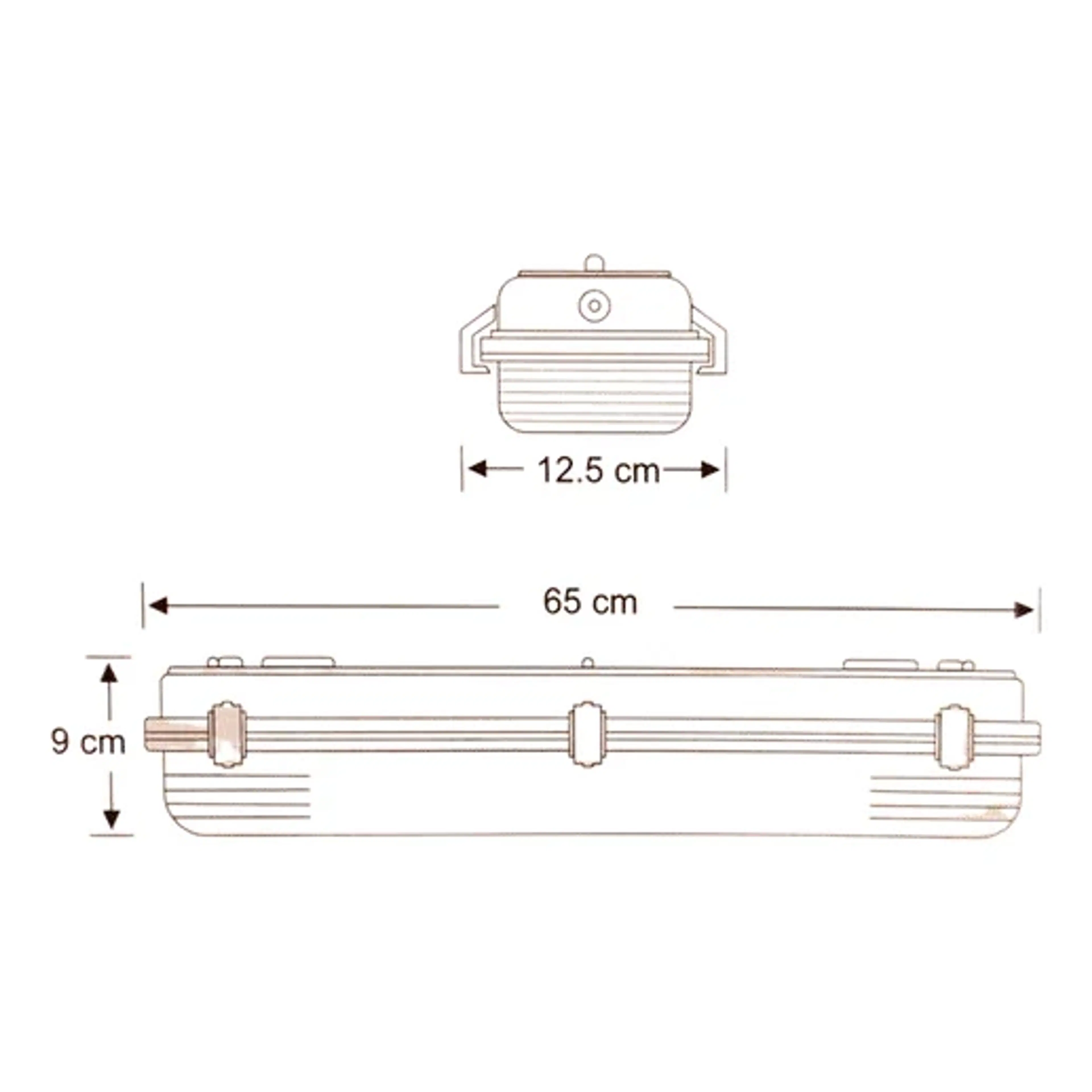 Kap Lampu Waterproof ZETALUX F7218 - Image 2