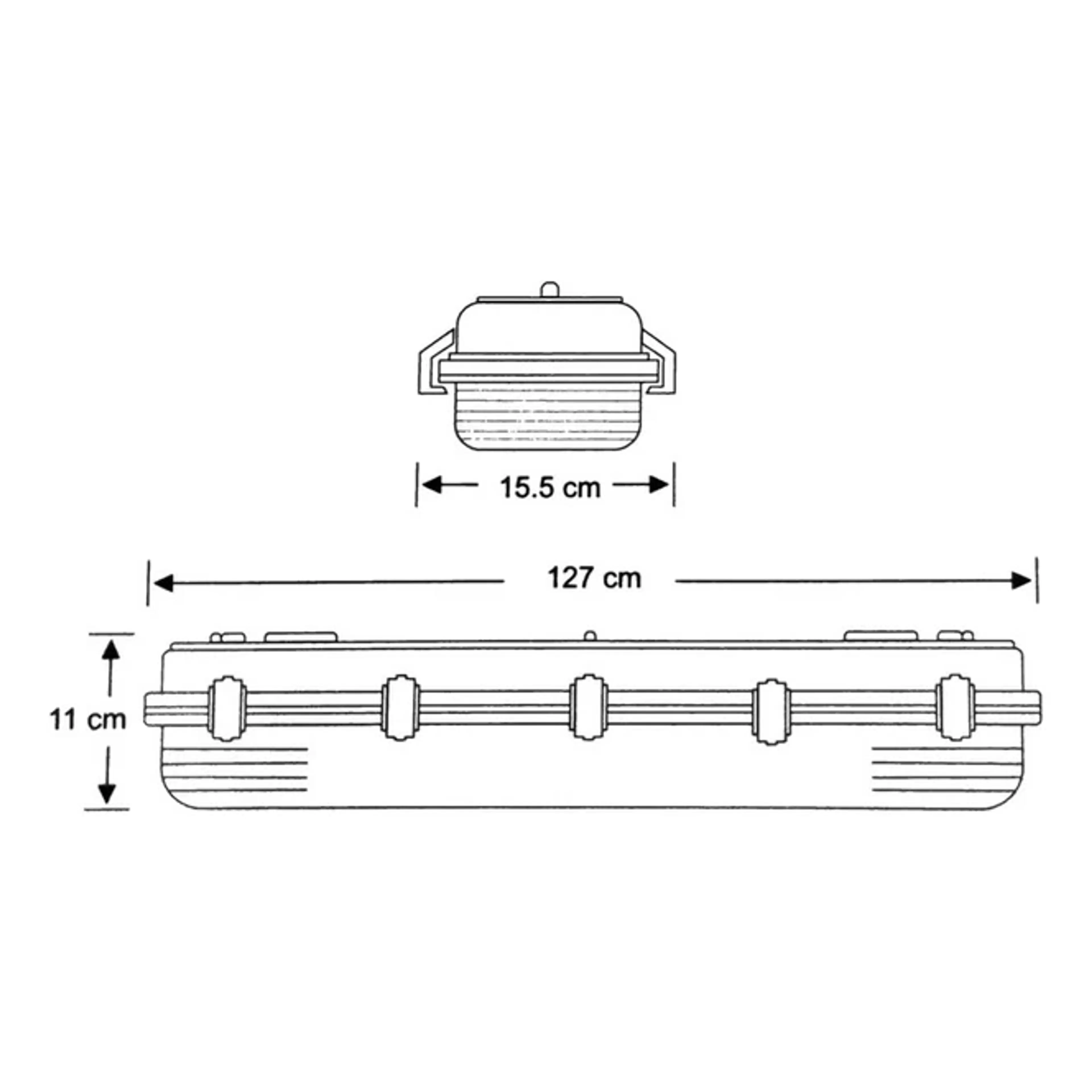 Kap Lampu Waterproof ZETALUX F7236J - Image 2