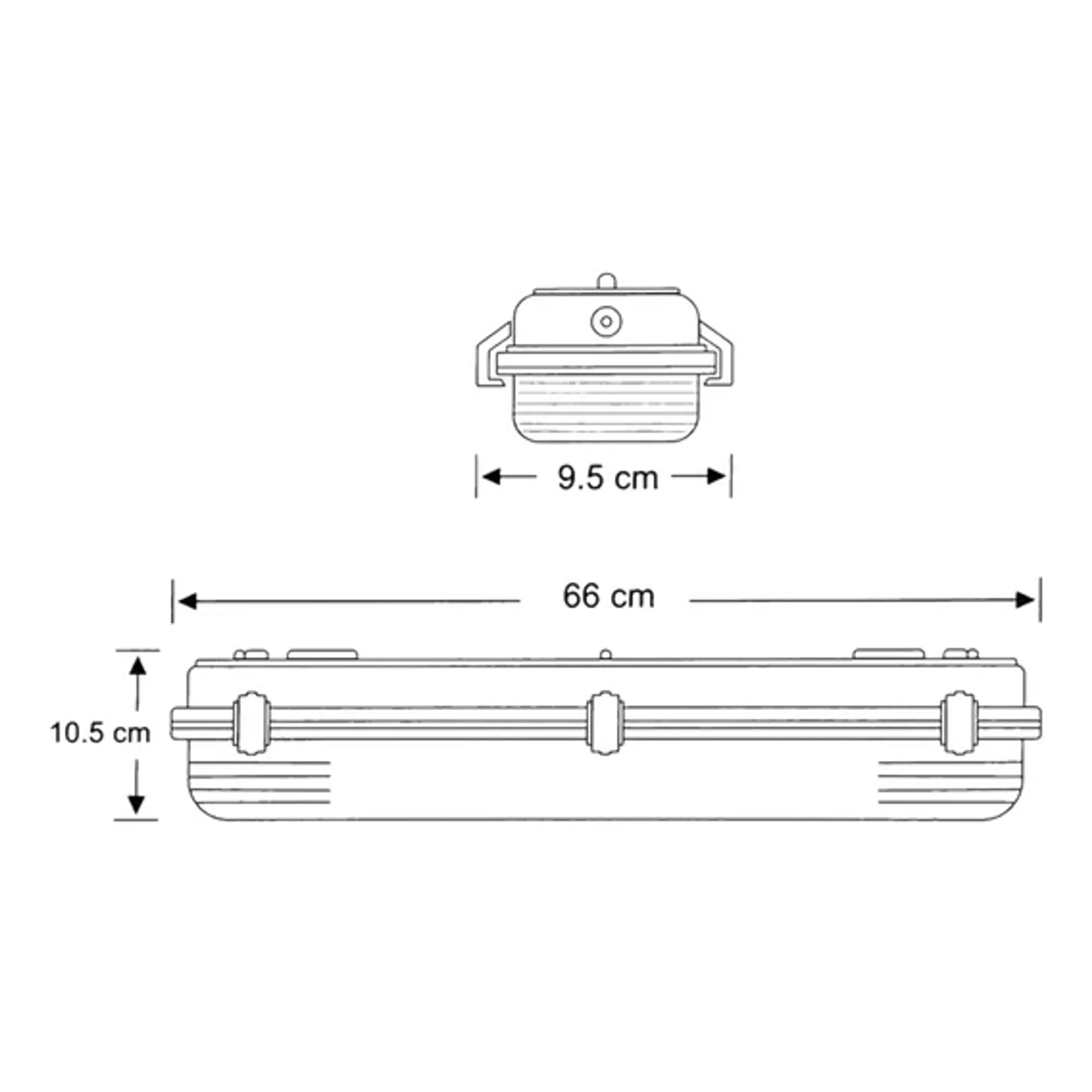 Kap Lampu Waterproof ZETALUX SF118 - Image 2