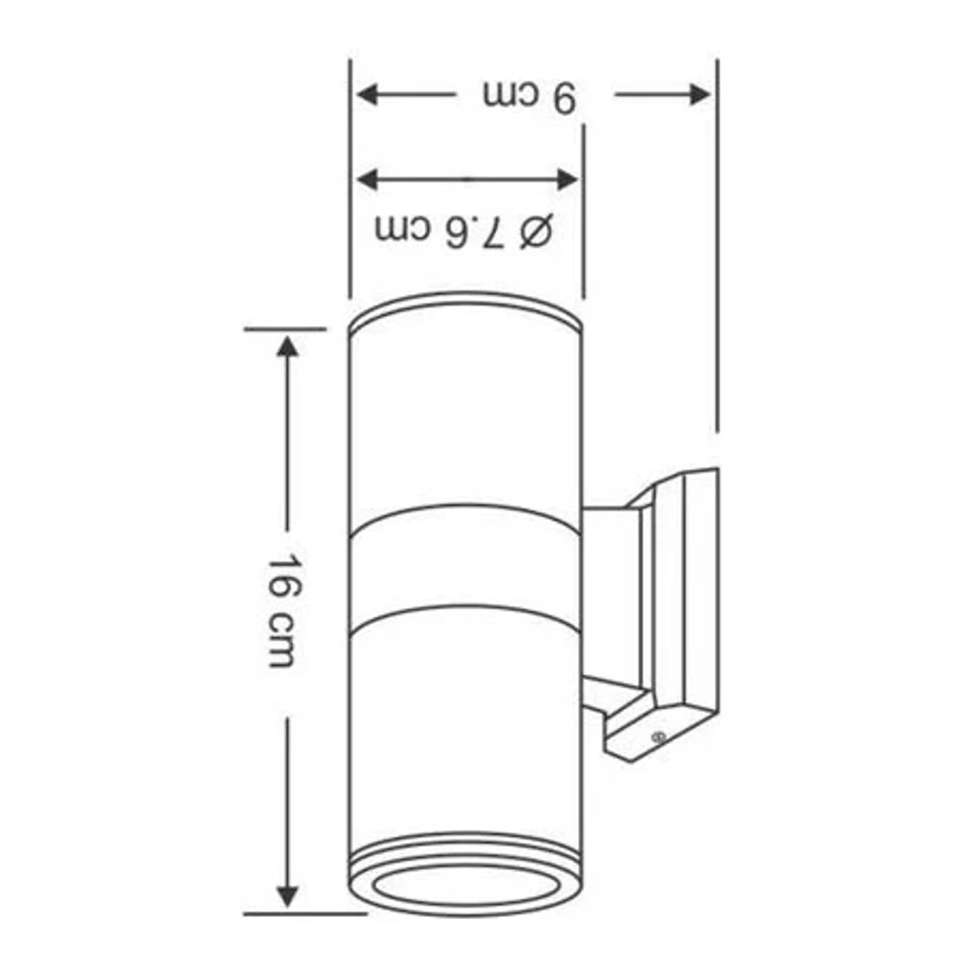 Lampu Dinding ZETALUX A0106 - Image 2