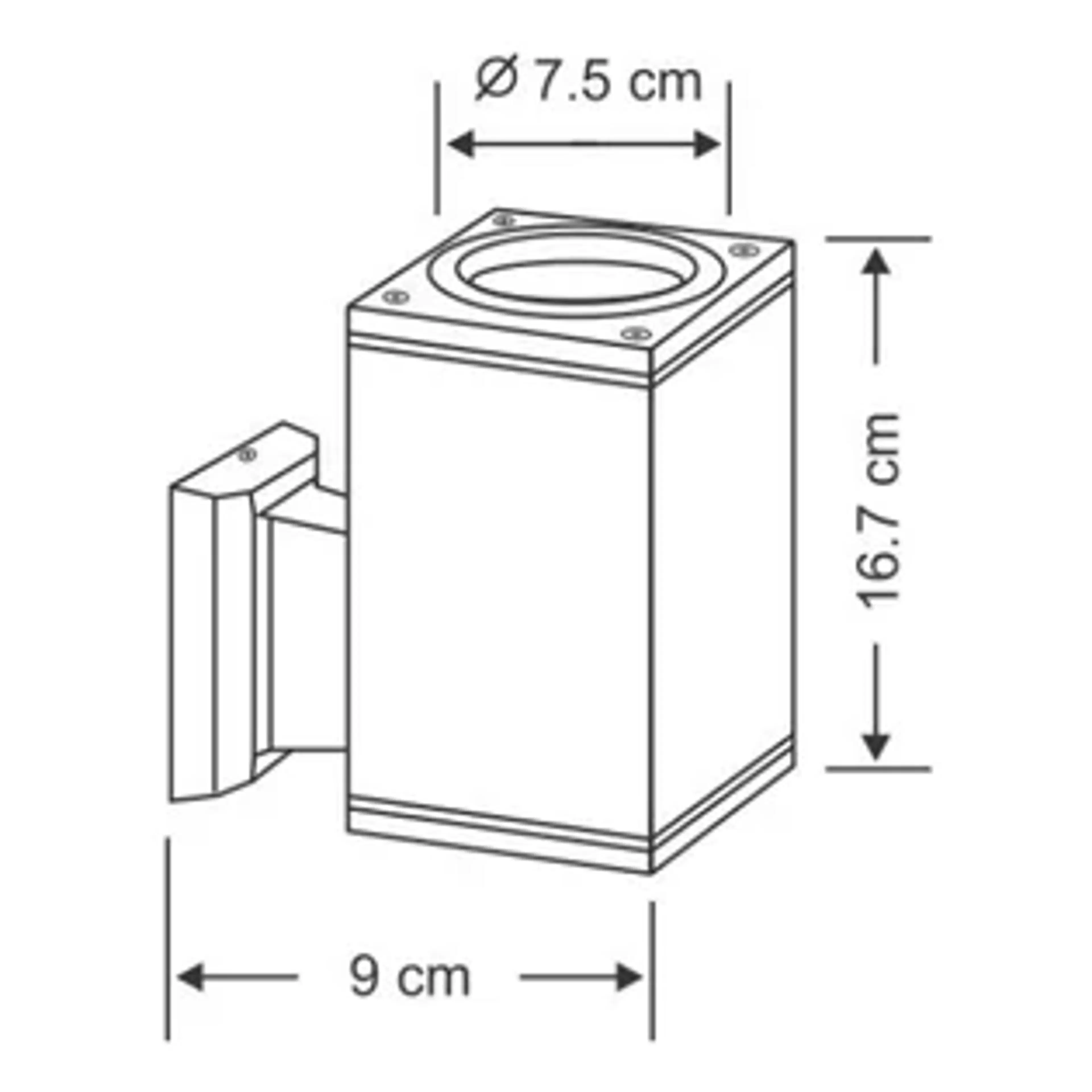 Lampu Dinding ZETALUX DL-127/8 - Image 3