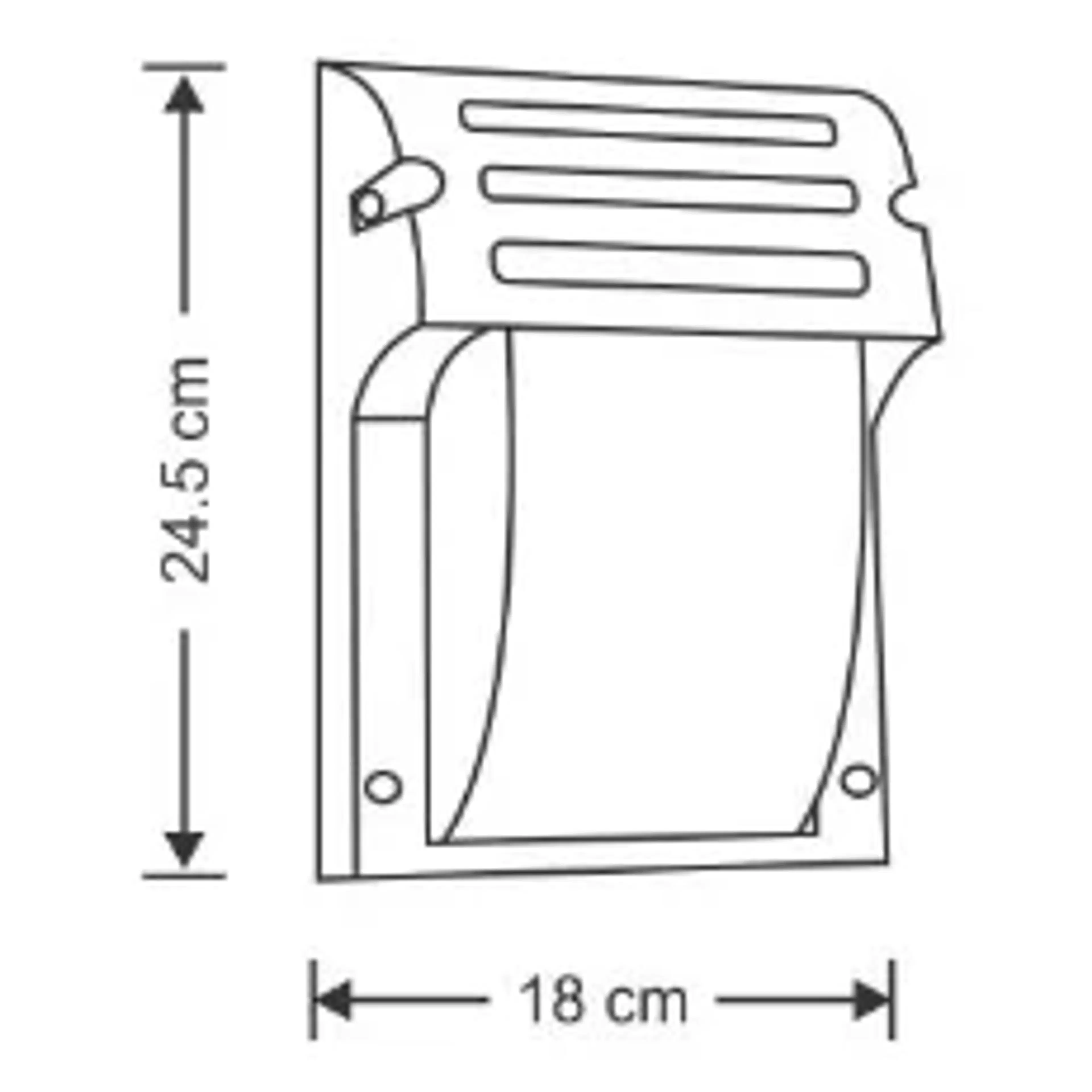 Lampu Dinding ZETALUX G-0251 SB - Image 2