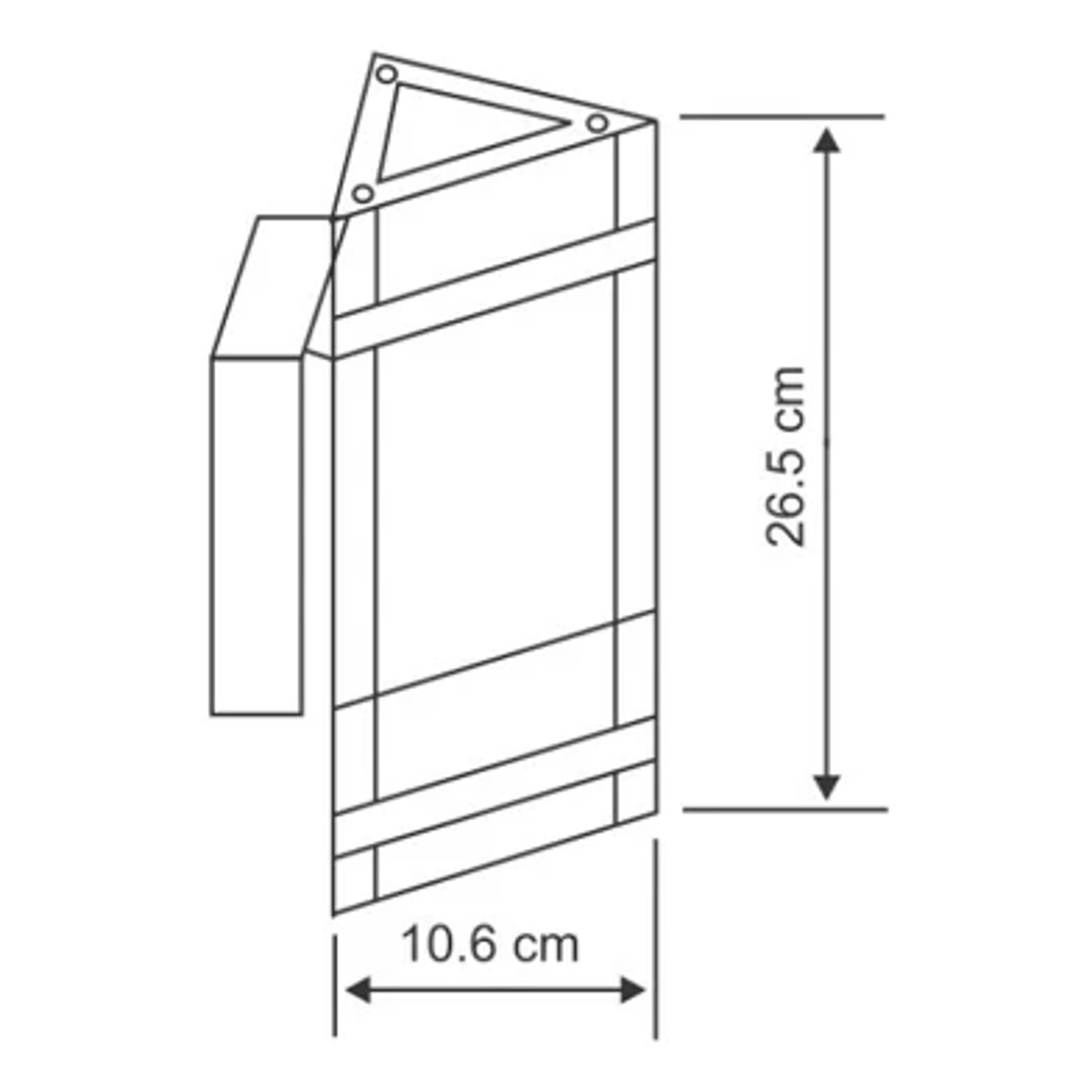 Lampu Dinding ZETALUX SMB A0205/6 SB - Image 4