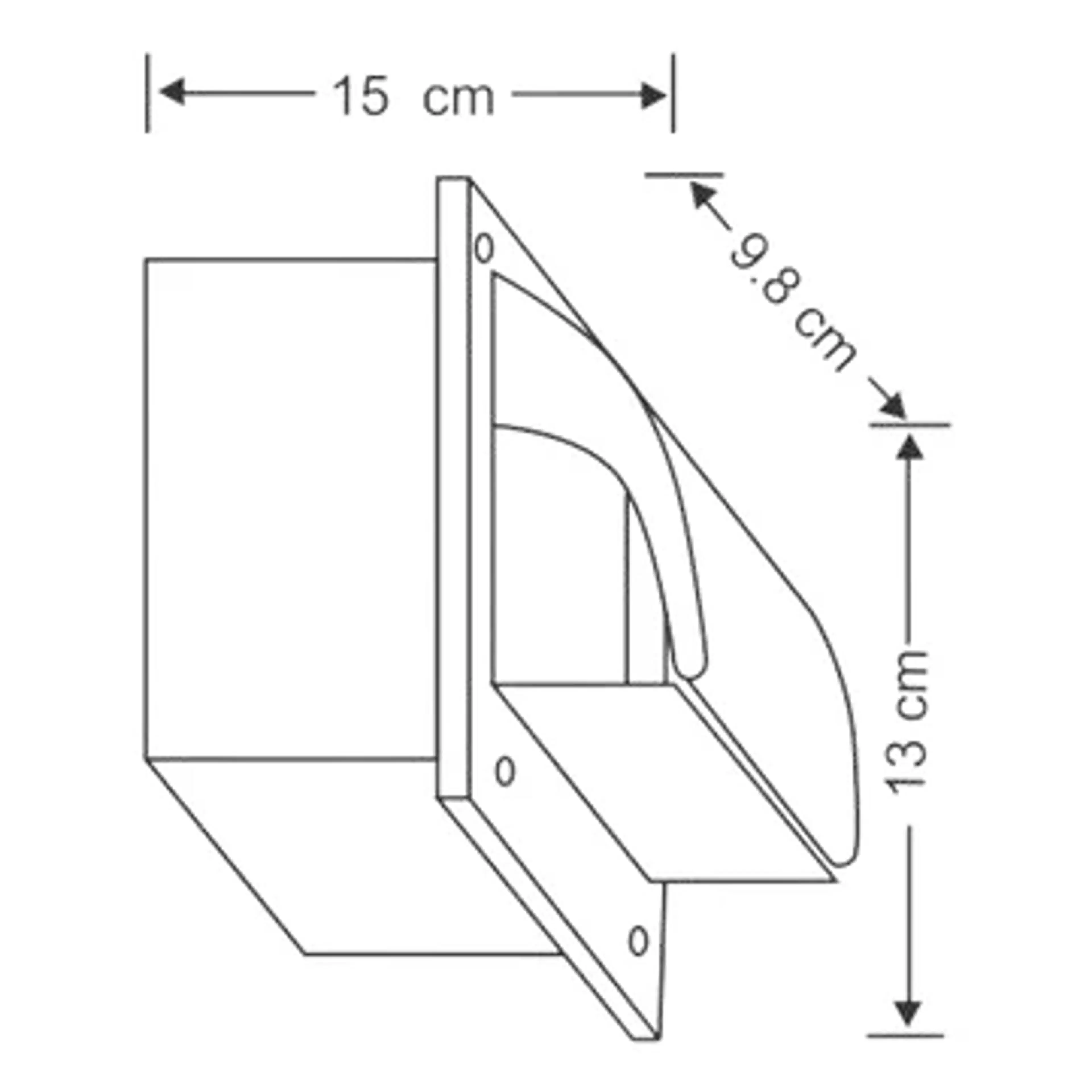 Lampu Dinding ZETALUX STP-06 - Image 2
