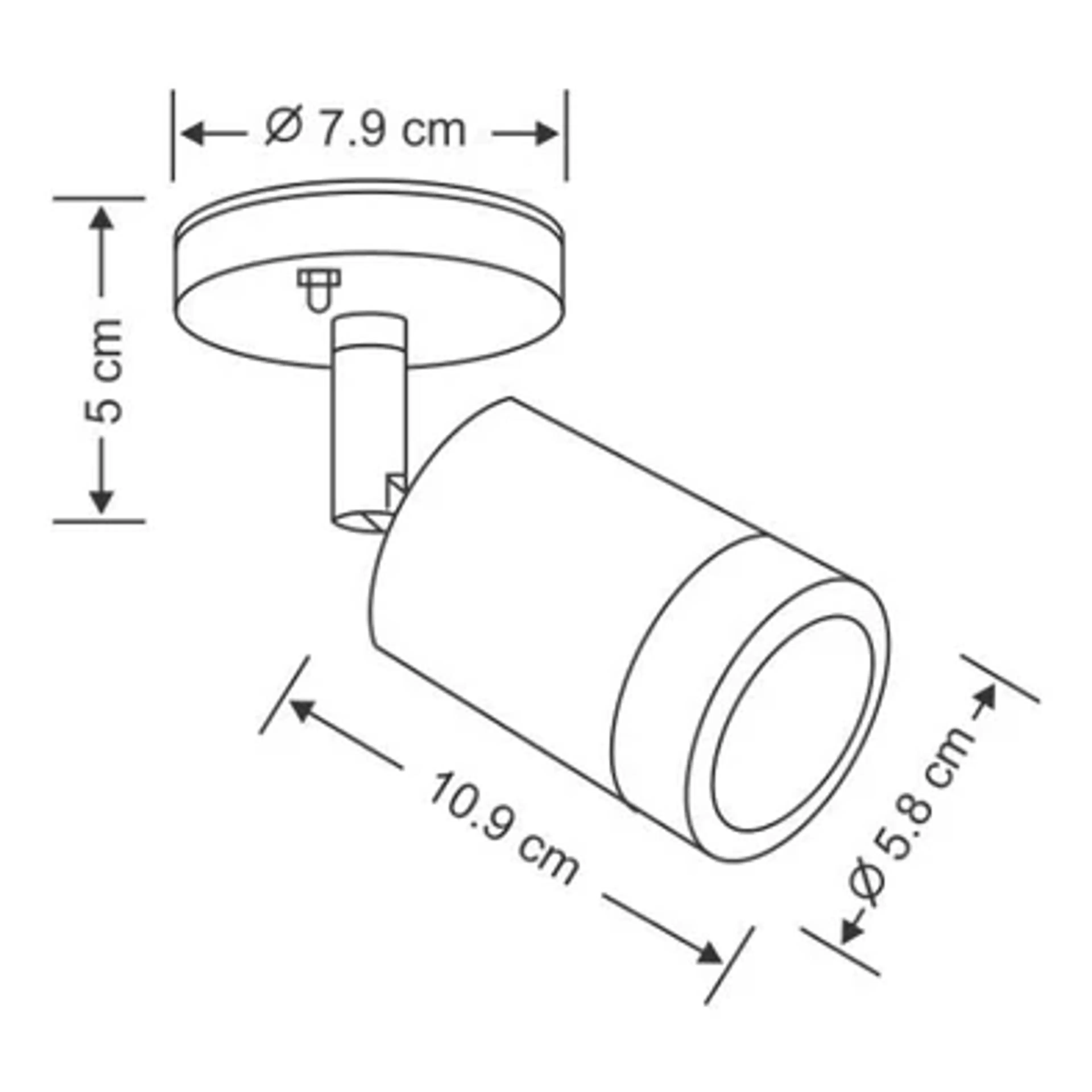 Lampu Dinding ZETALUX WPL 8042 - Image 3