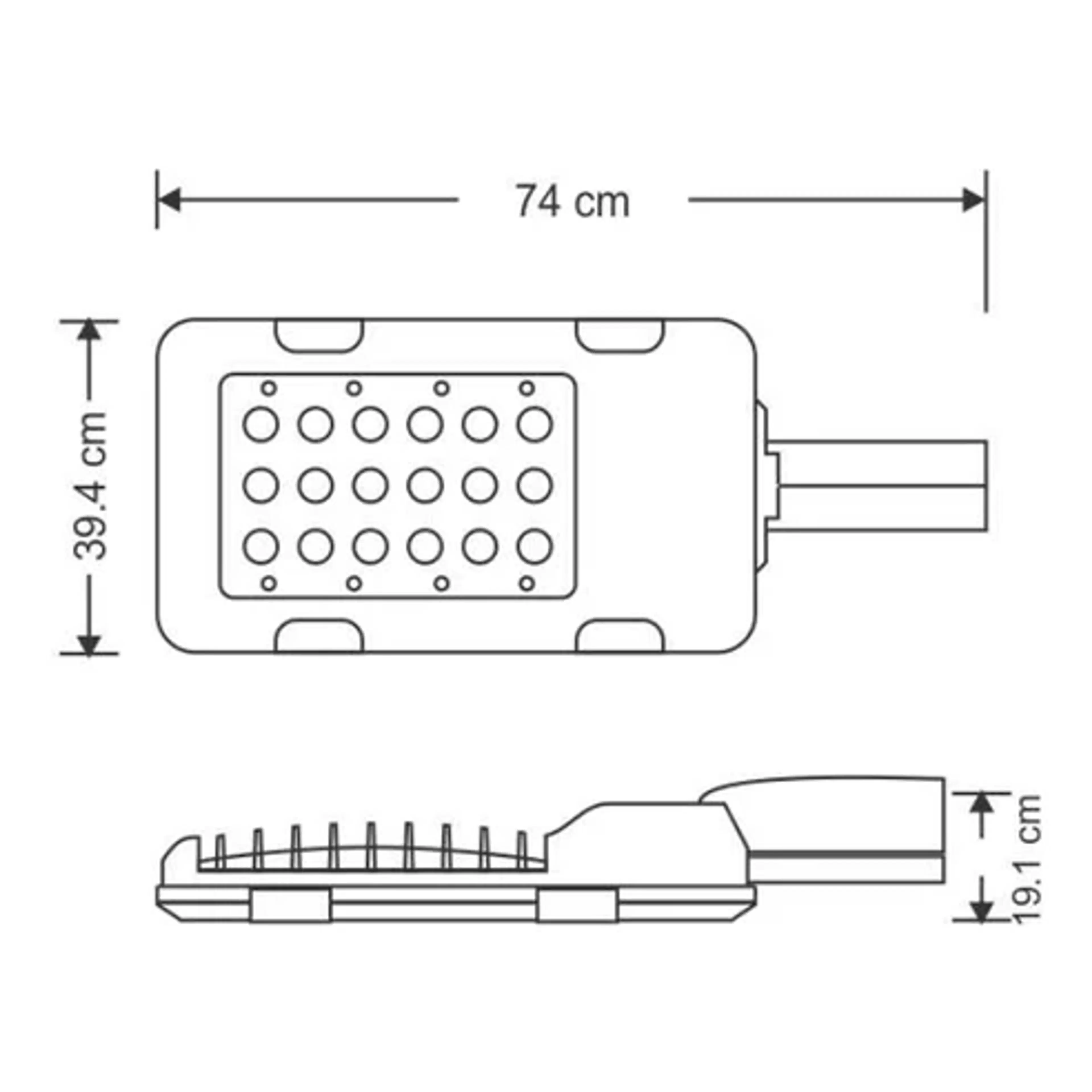 Lampu Jalan LED ZETALUX LECP 0086 - Image 2