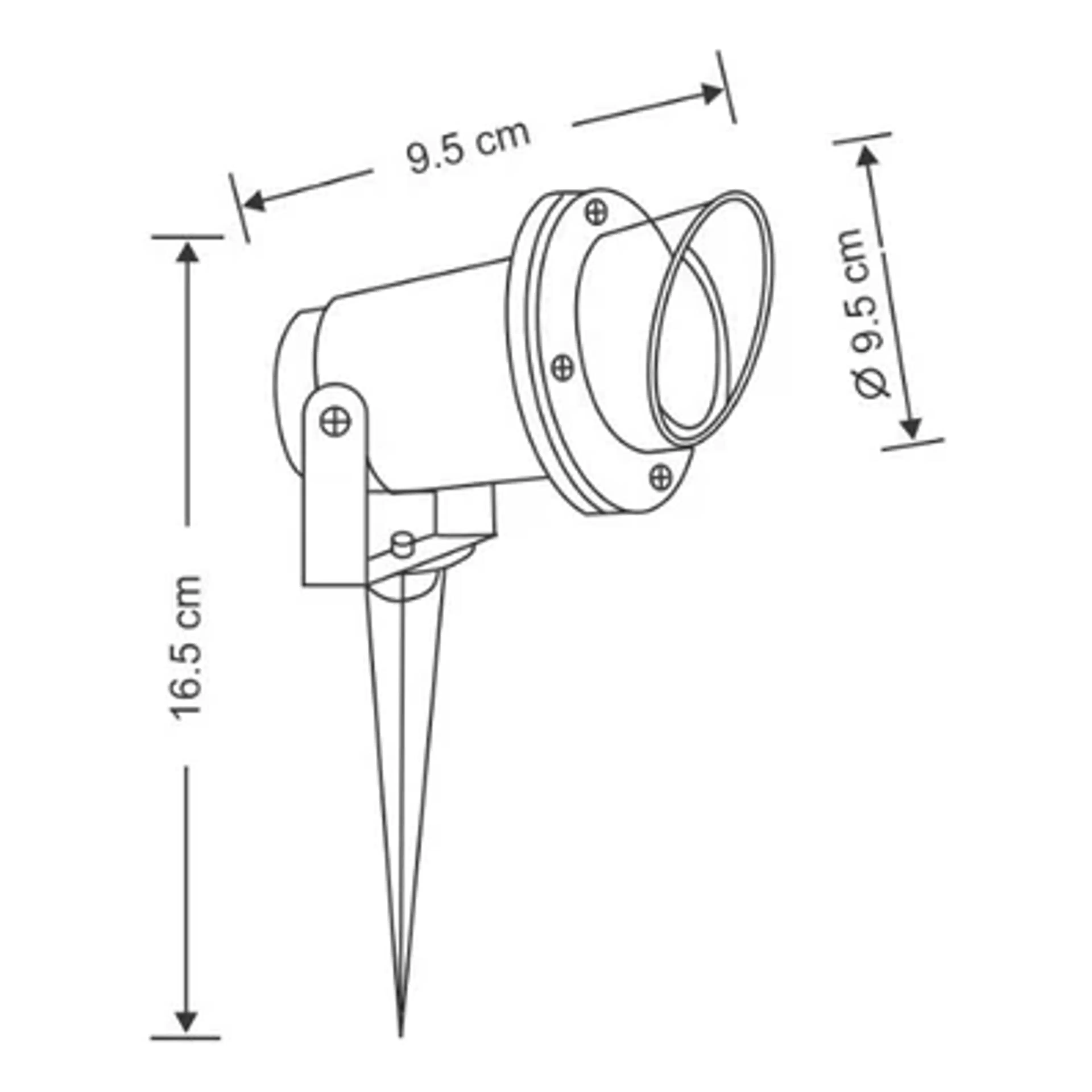 Lampu Taman ZETALUX GL-25A - Image 2